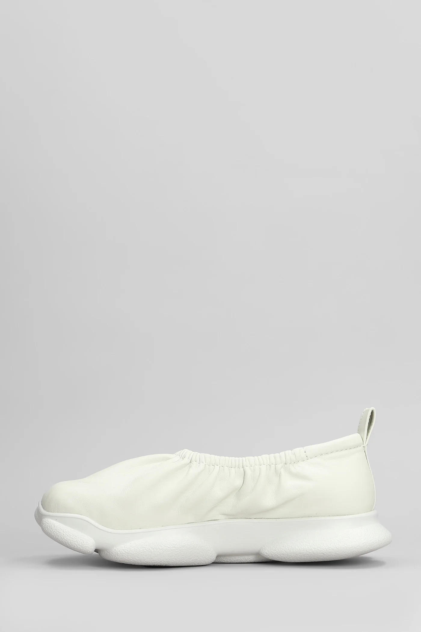Karst Sneakers in white leather - Image 3