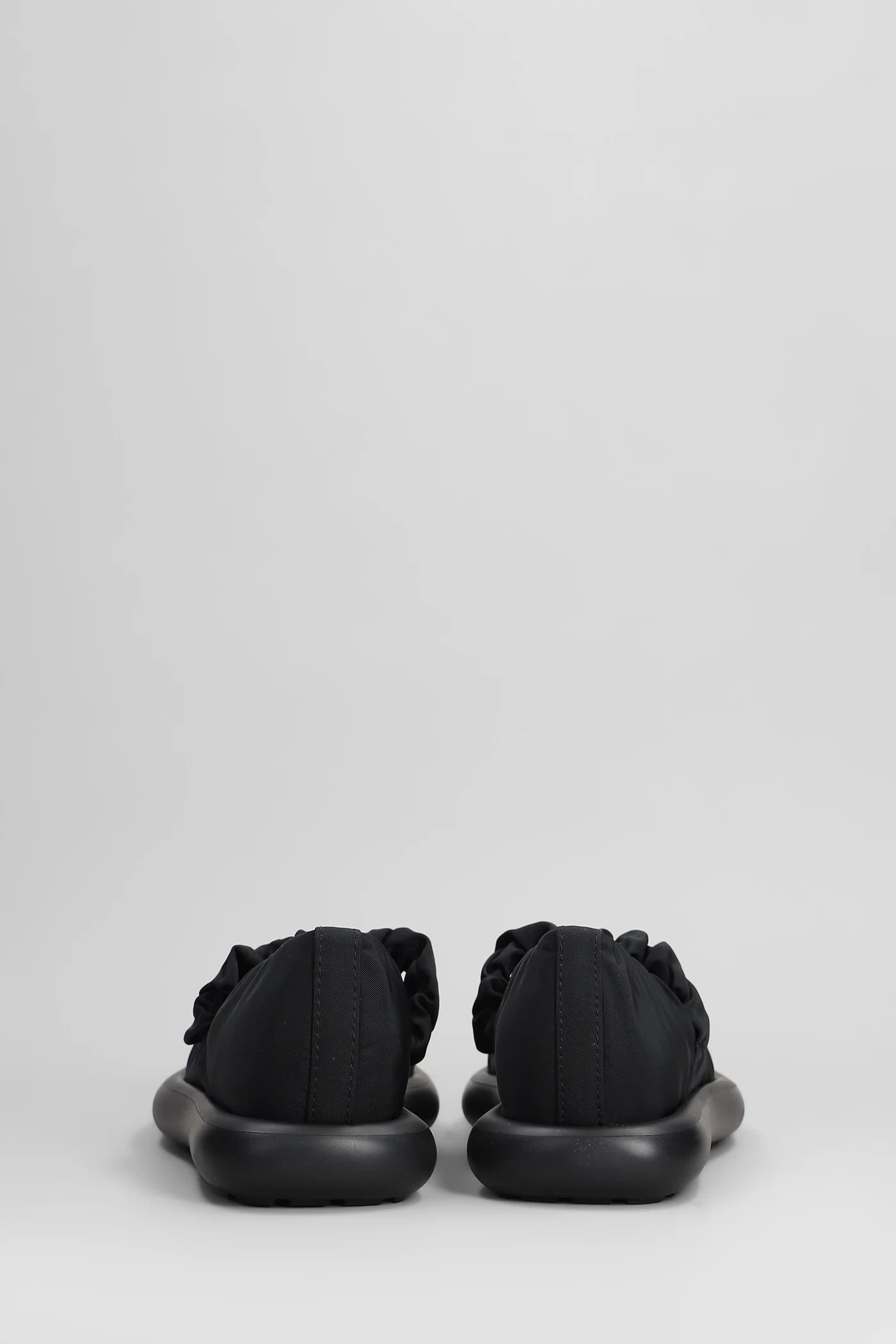 Onda Ballet flats in black nylon - Image 4
