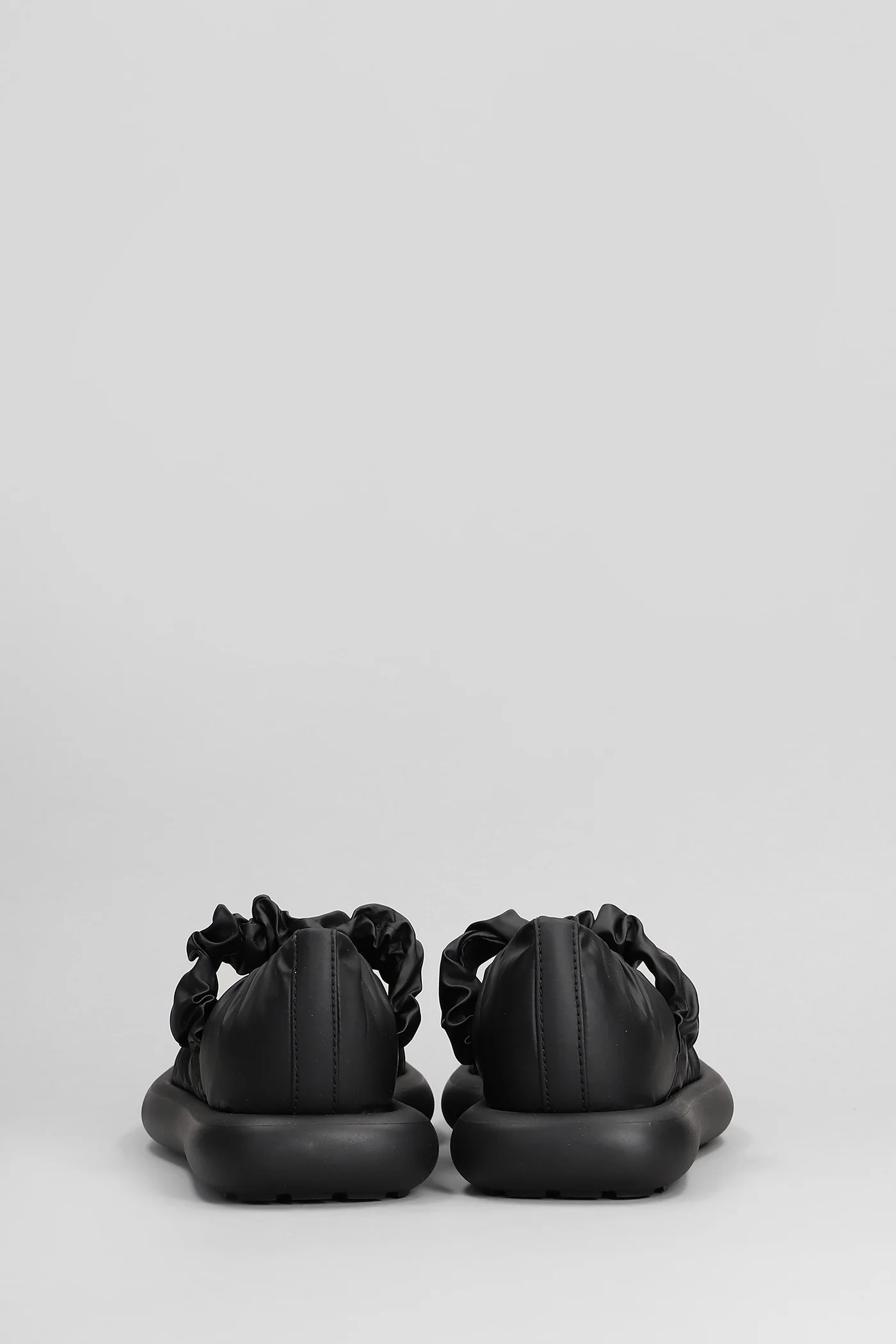 Onda Ballet flats in black nylon - Image 4