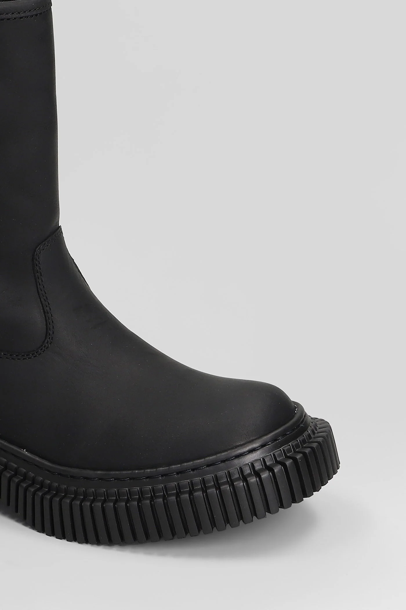 Pix berlin Combat boots in black leather - Image 5
