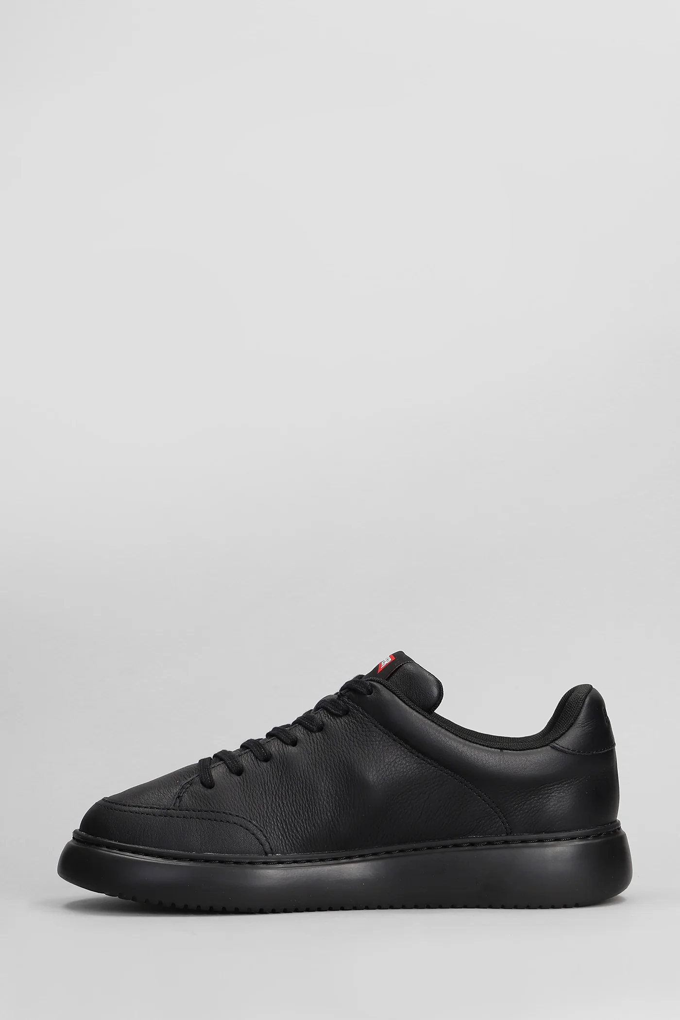 Runner K21 Sneakers in black leather - Image 3