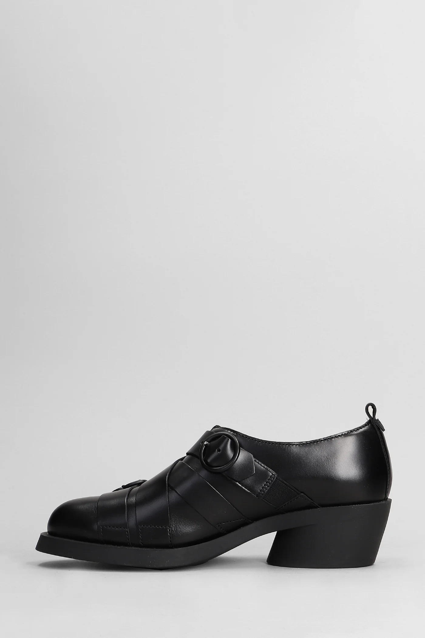Twins Lace up shoes in black leather - Image 3
