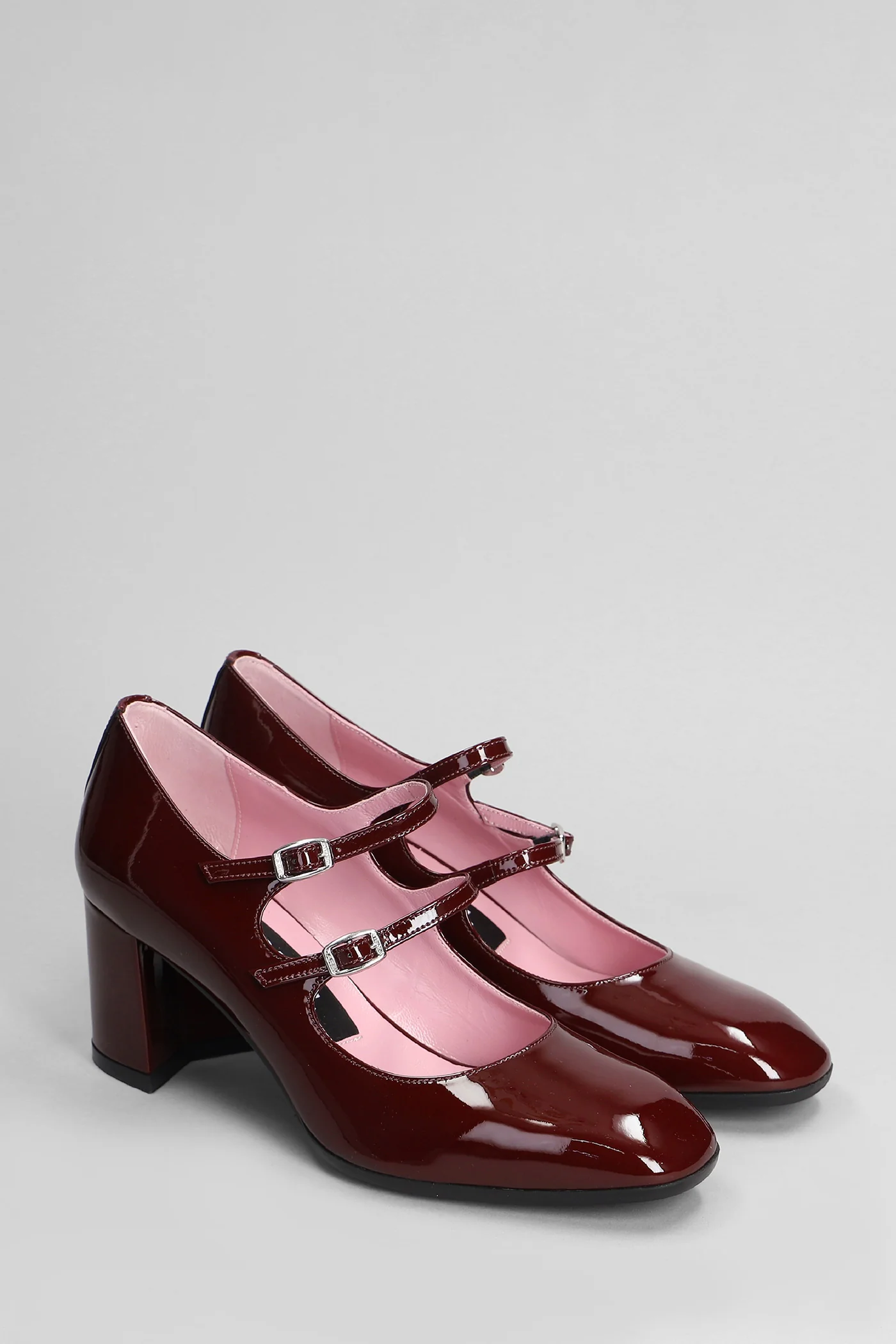 Alice Pumps in bordeaux patent leather - Image 2