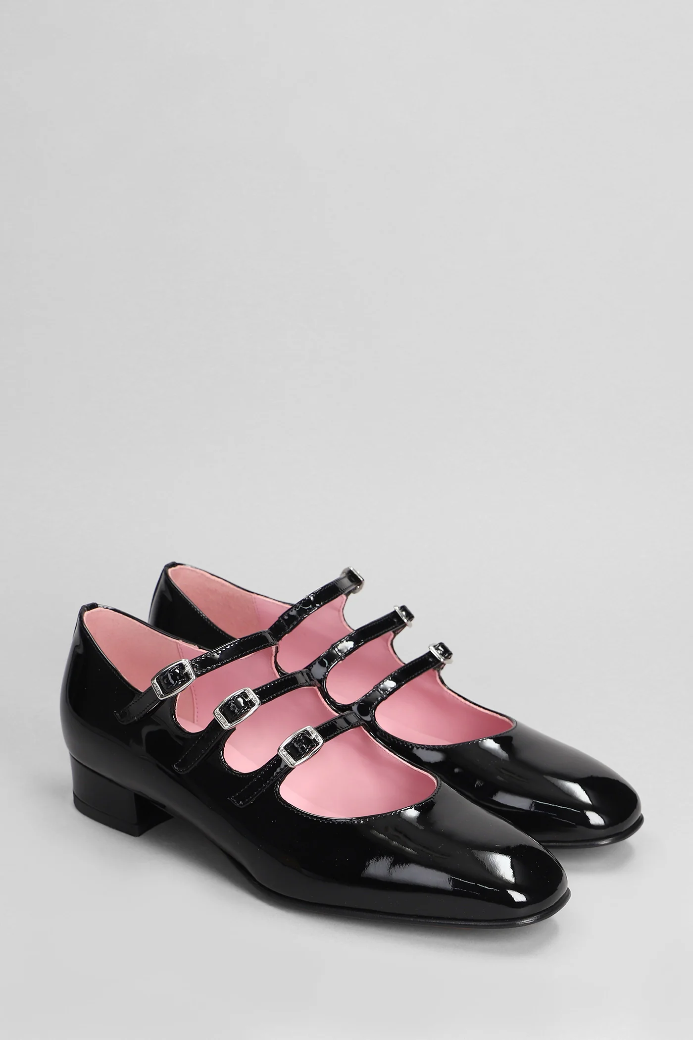 Ariana Ballet flats in black patent leather - Image 2