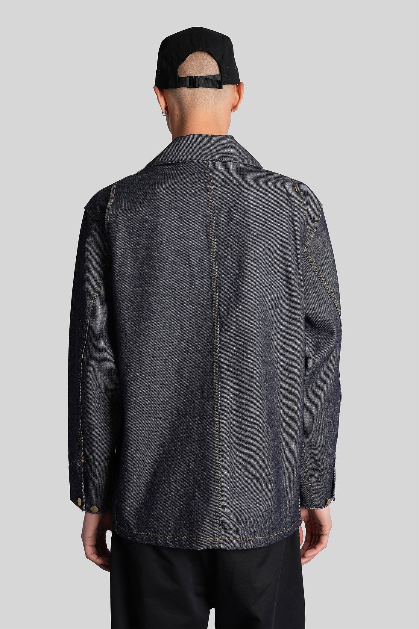 Aden chore coat Denim Jackets in blue denim - Image 2