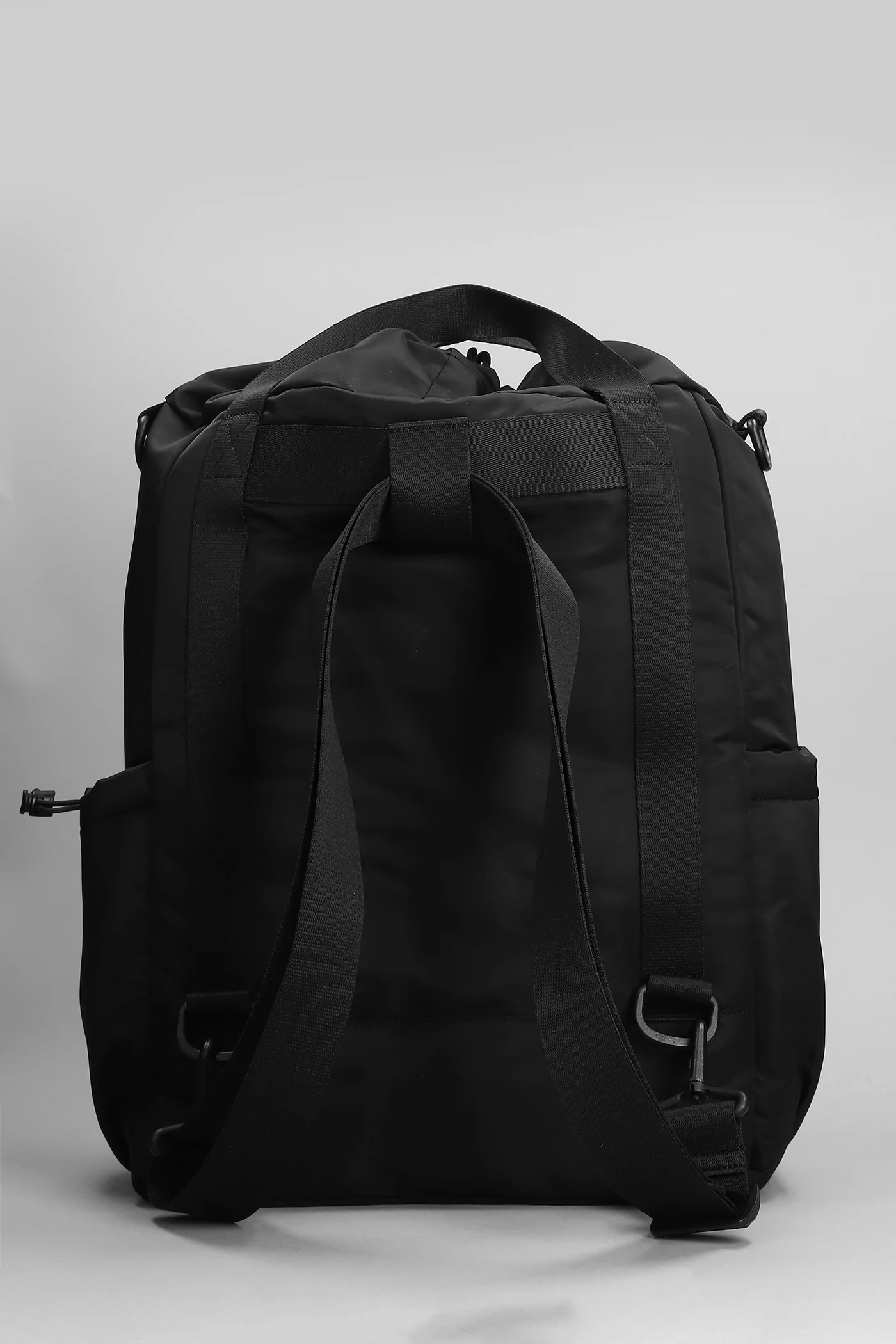 Backpack in black nylon - Image 3