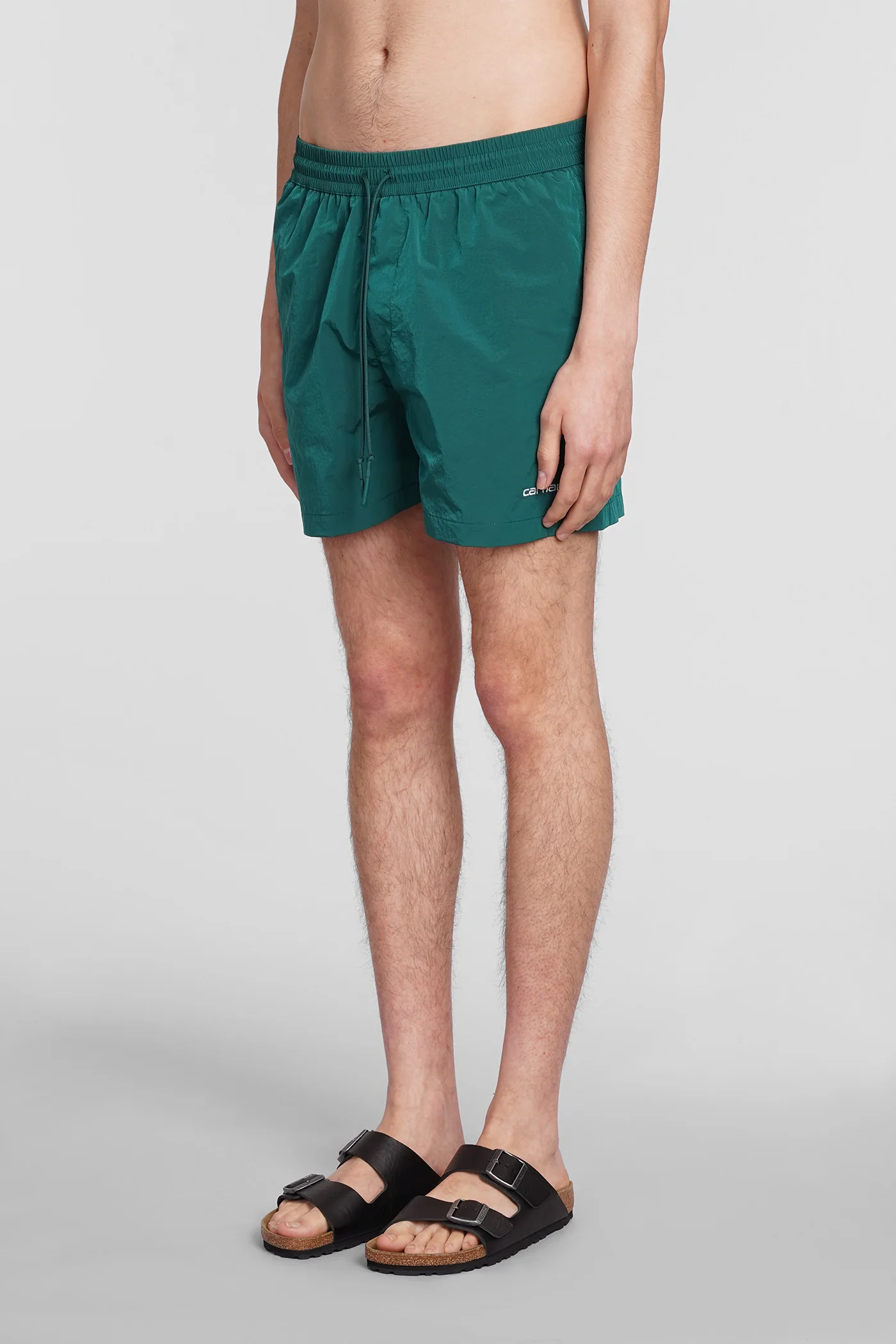 Beachwear in green polyamide - Image 3