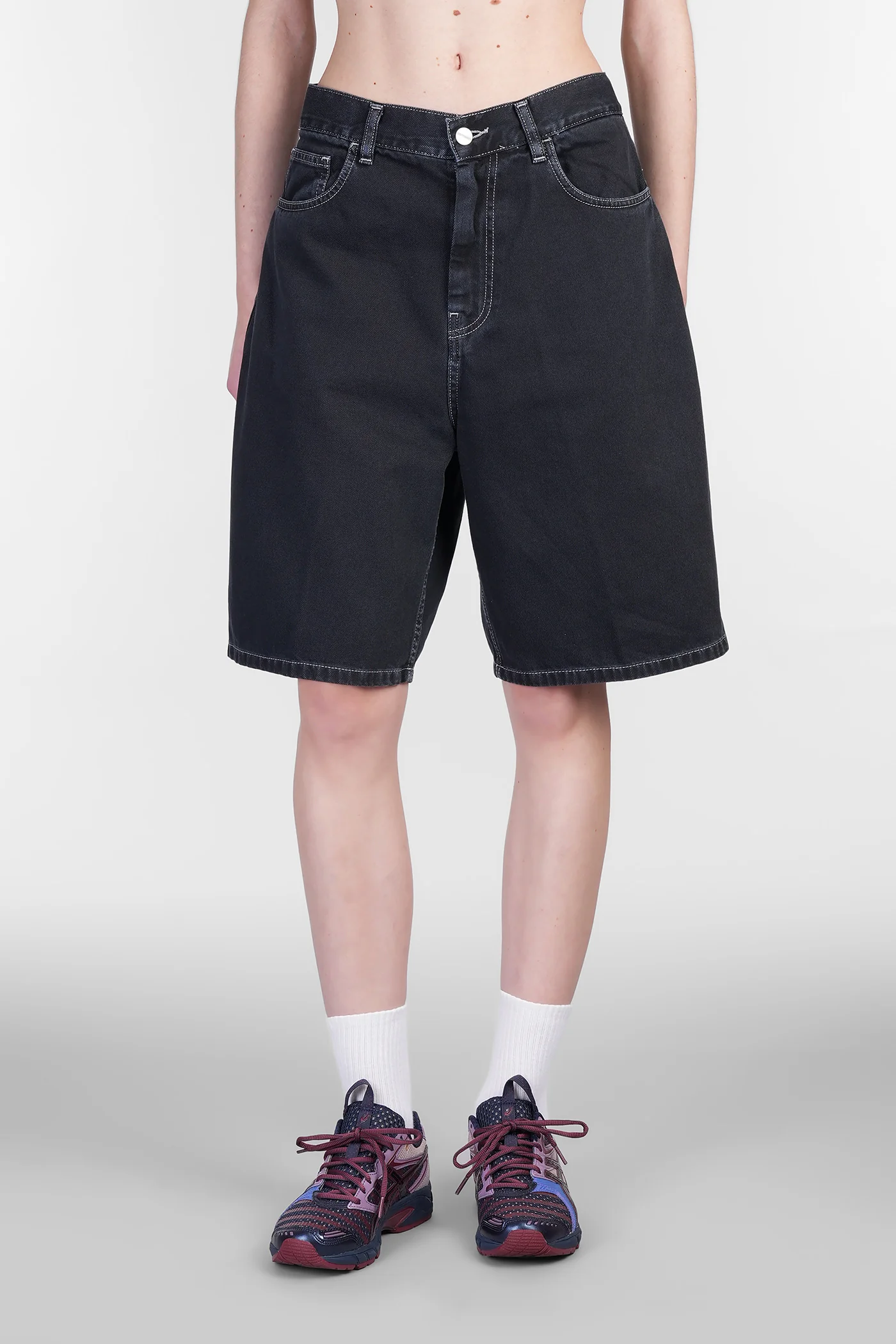 Brandon Short Shorts in black denim
