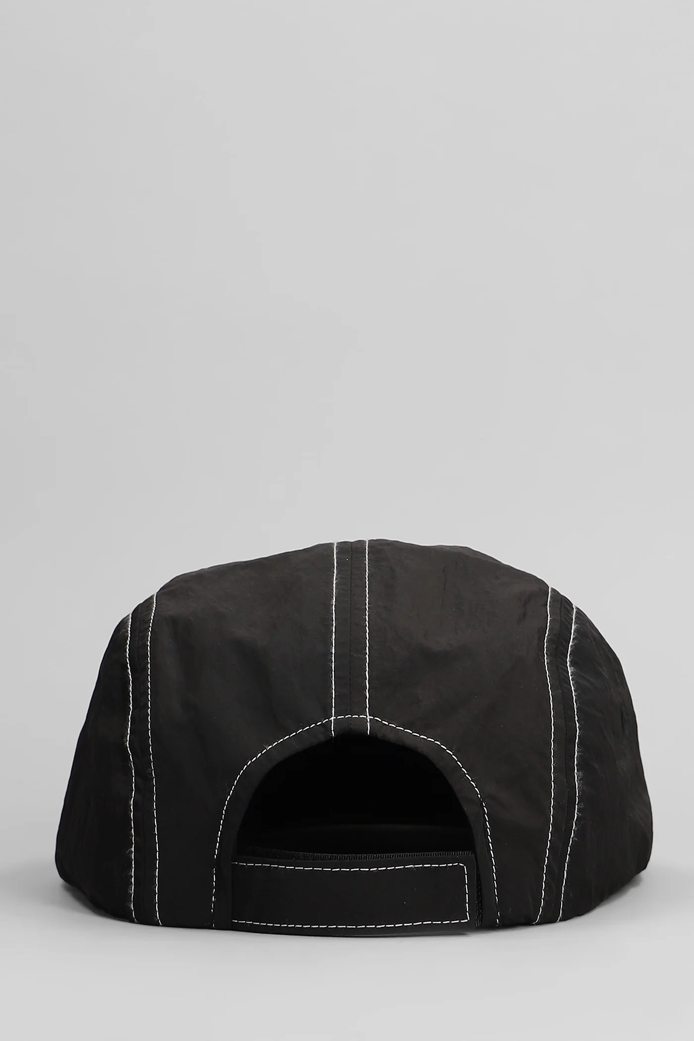 Canby Cap Hats in black cotton - Image 3