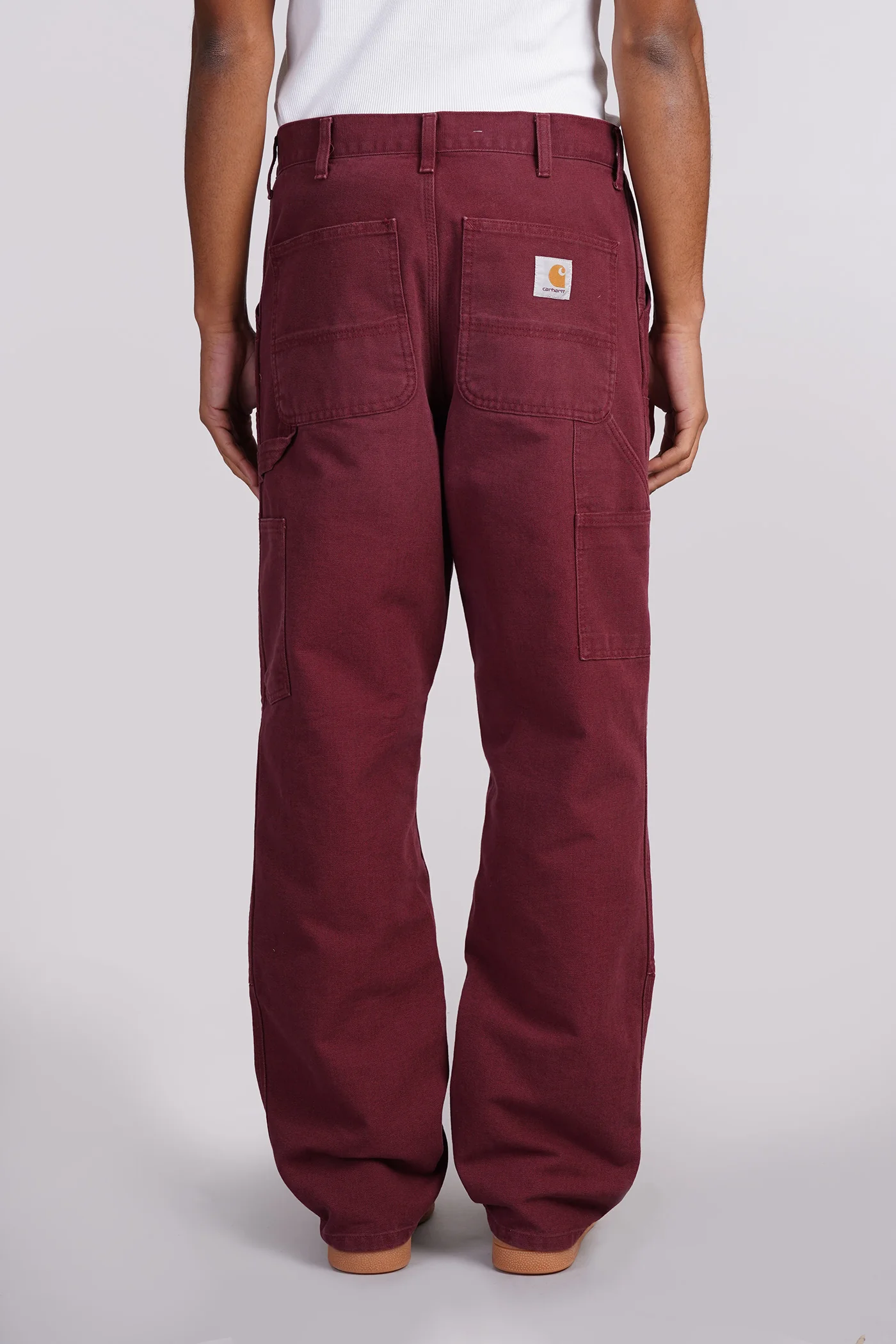 Jeans in bordeaux denim - Image 3