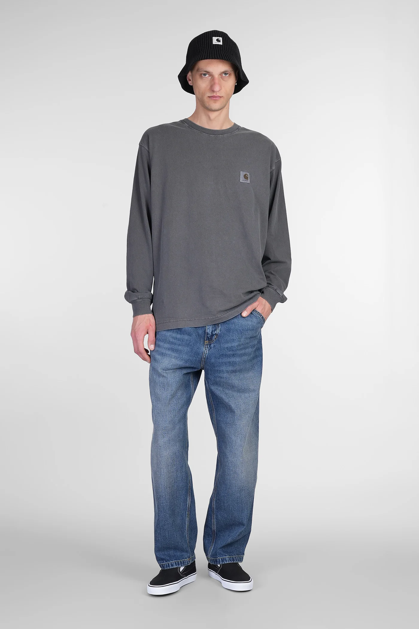 L-S Nelson  in grey cotton - Image 2