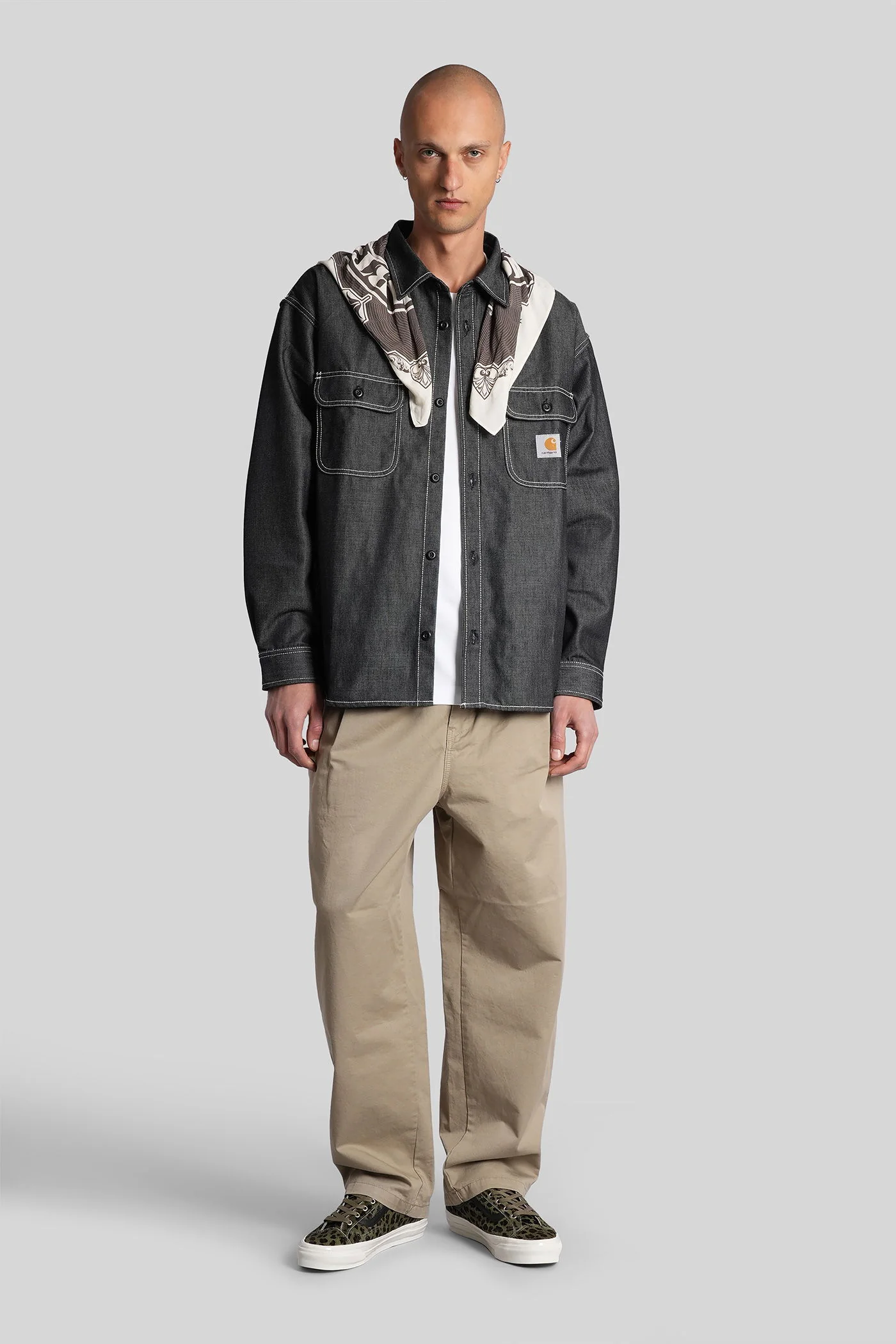 Marv pant Pants in beige cotton - Image 2