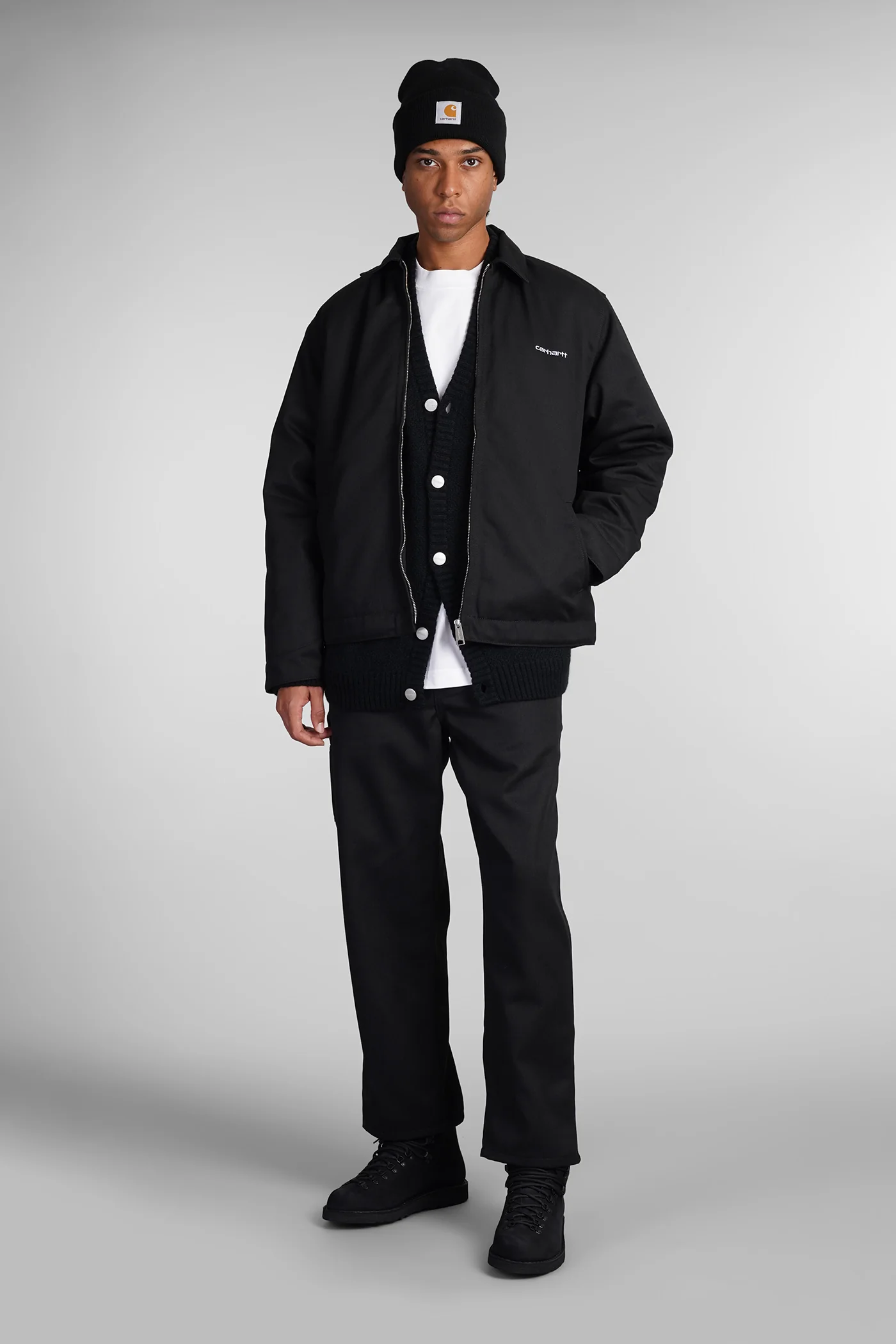 Pants in black polyester - Image 2