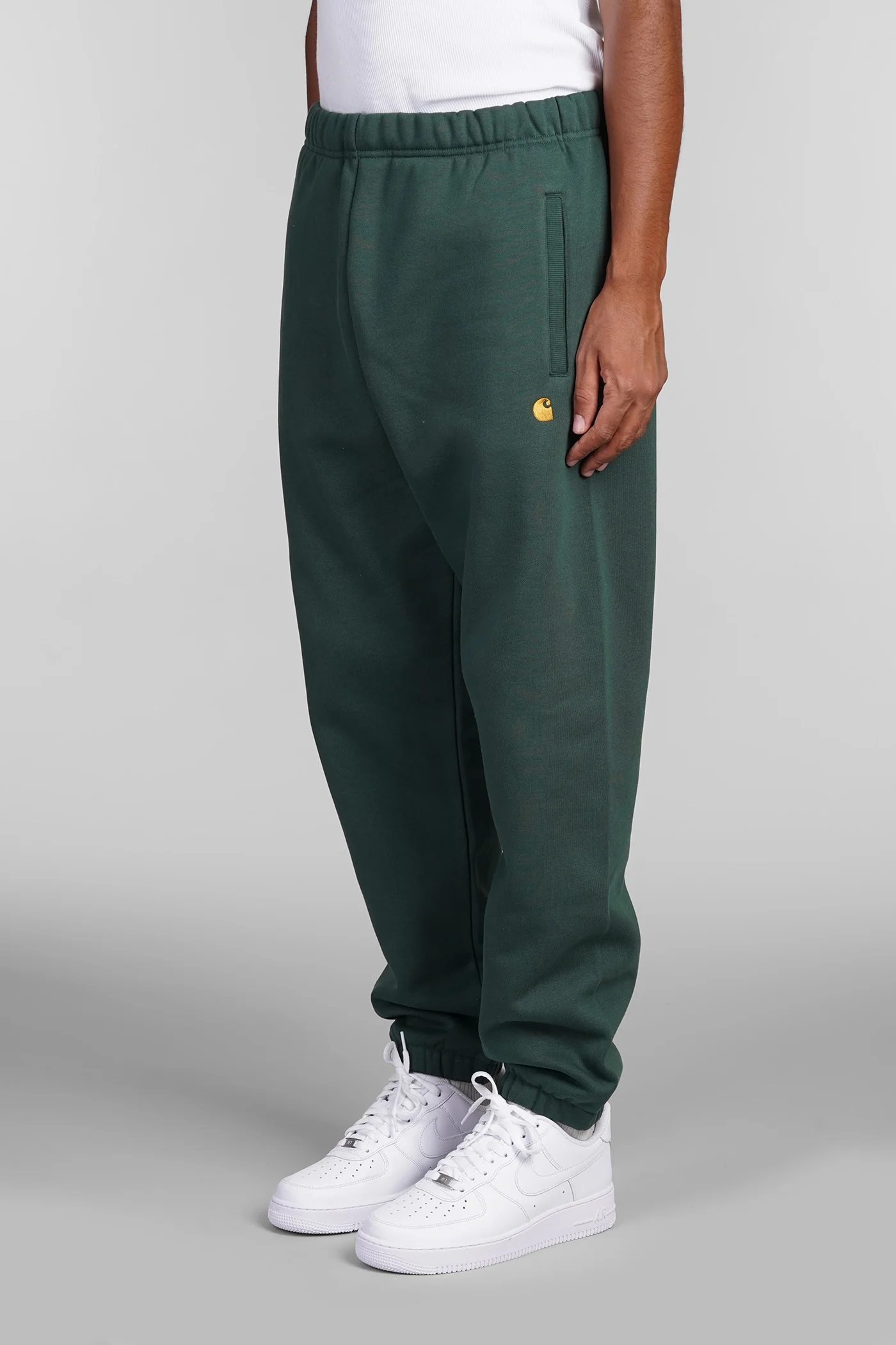 Pants in green cotton - Image 4