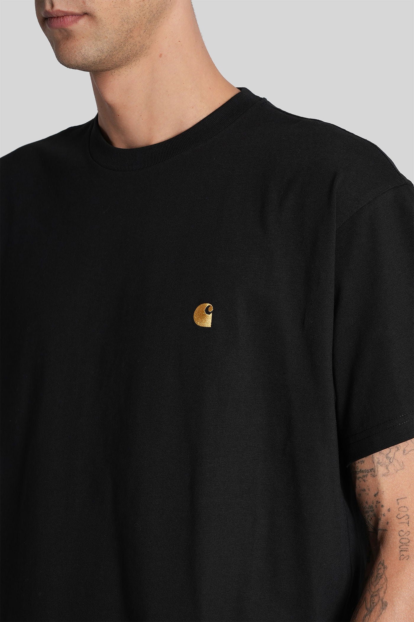 S-S Chase T-shirt T-Shirt in black cotton - Image 5