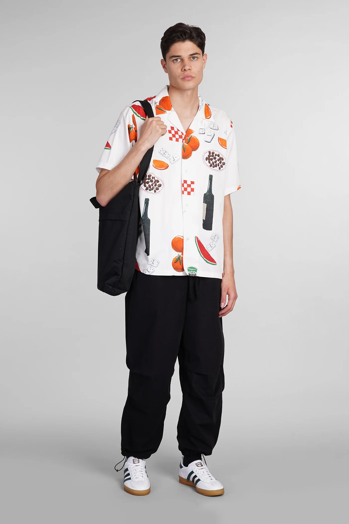 Shirt in white cotton - Image 2