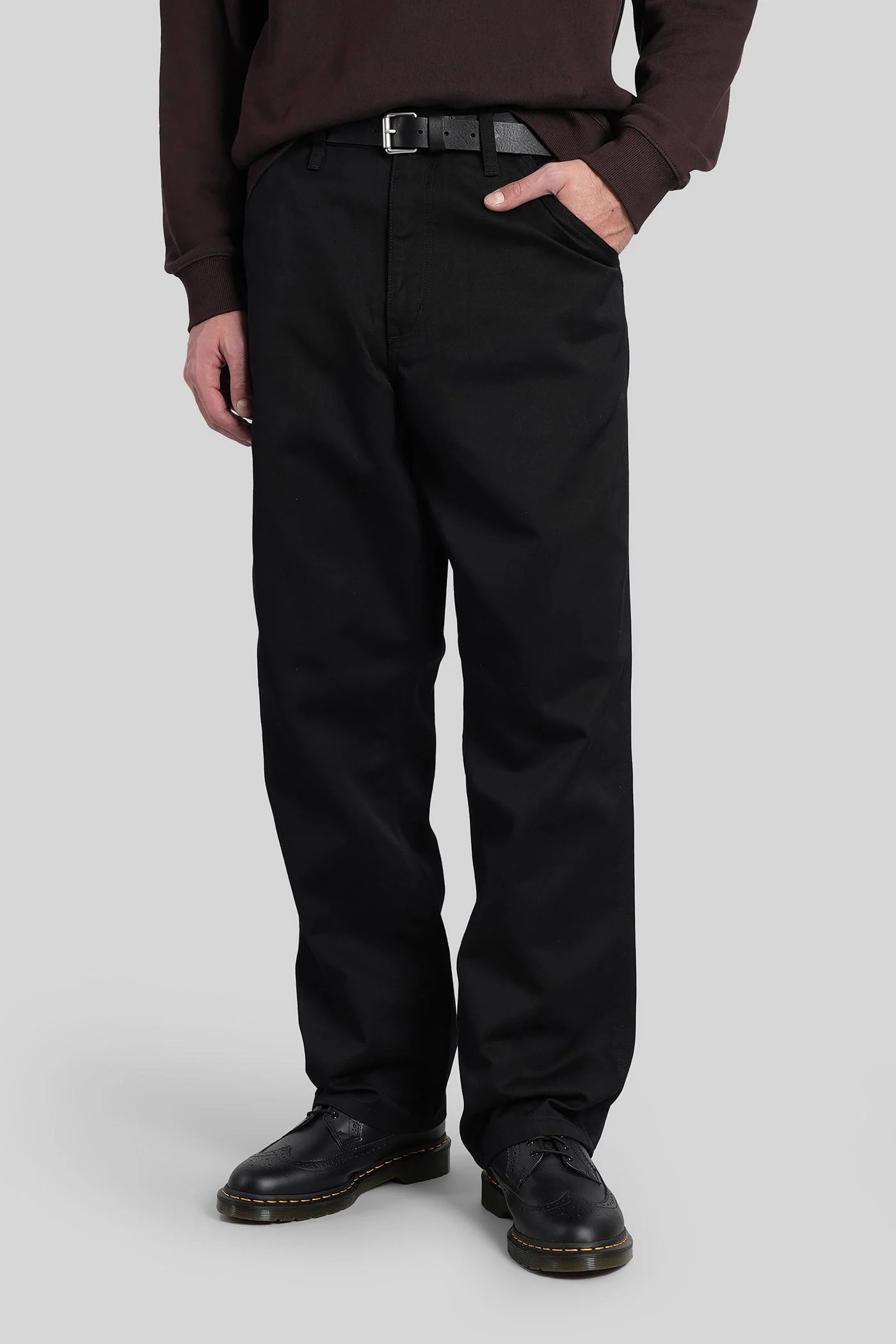 Simple pant Pants in black polyester