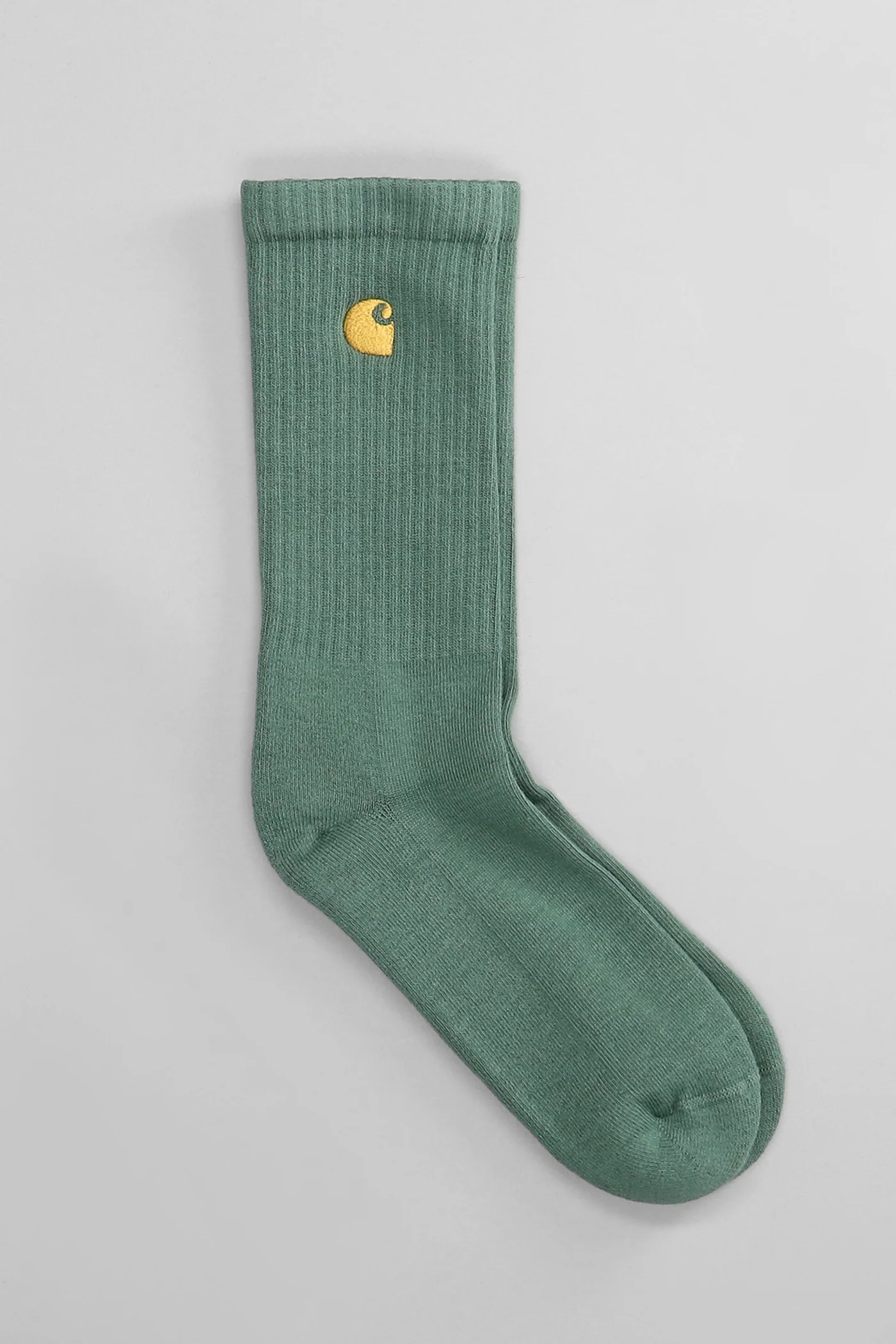 Socks in green cotton