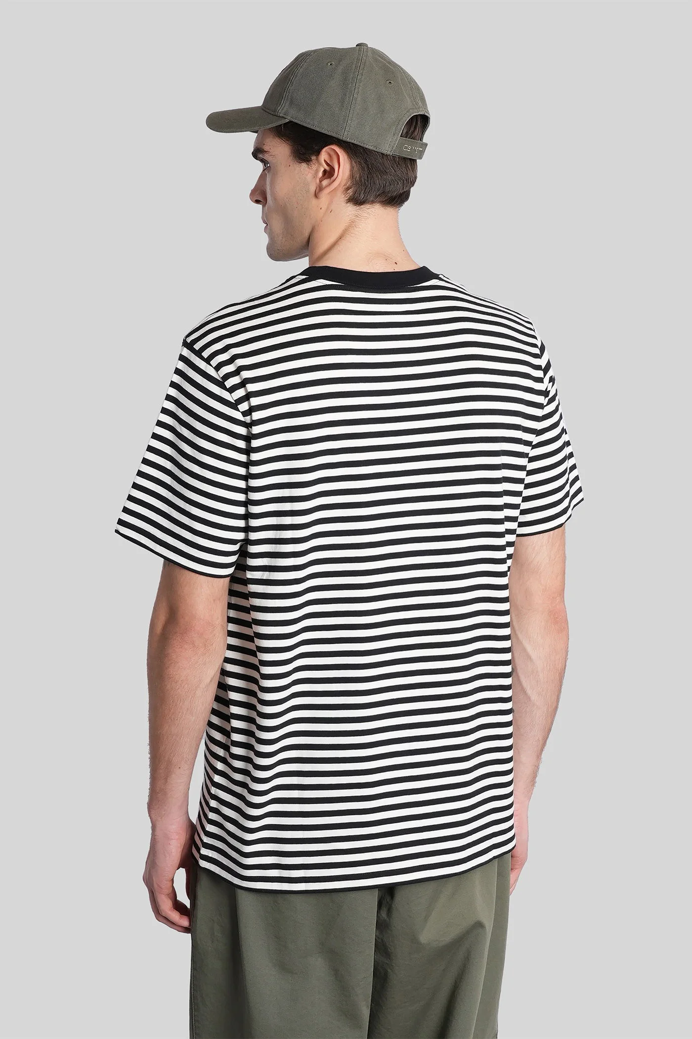 Ss erza pocket tee T-Shirt in black cotton - Image 3