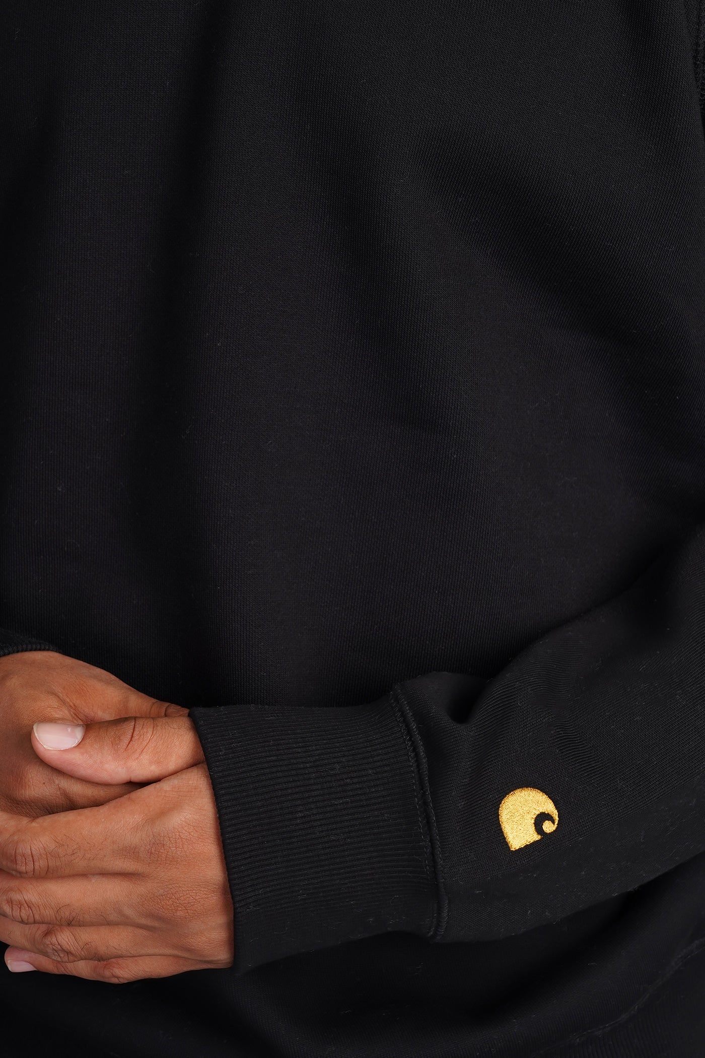 Sweatshirt in black cotton - Image 10