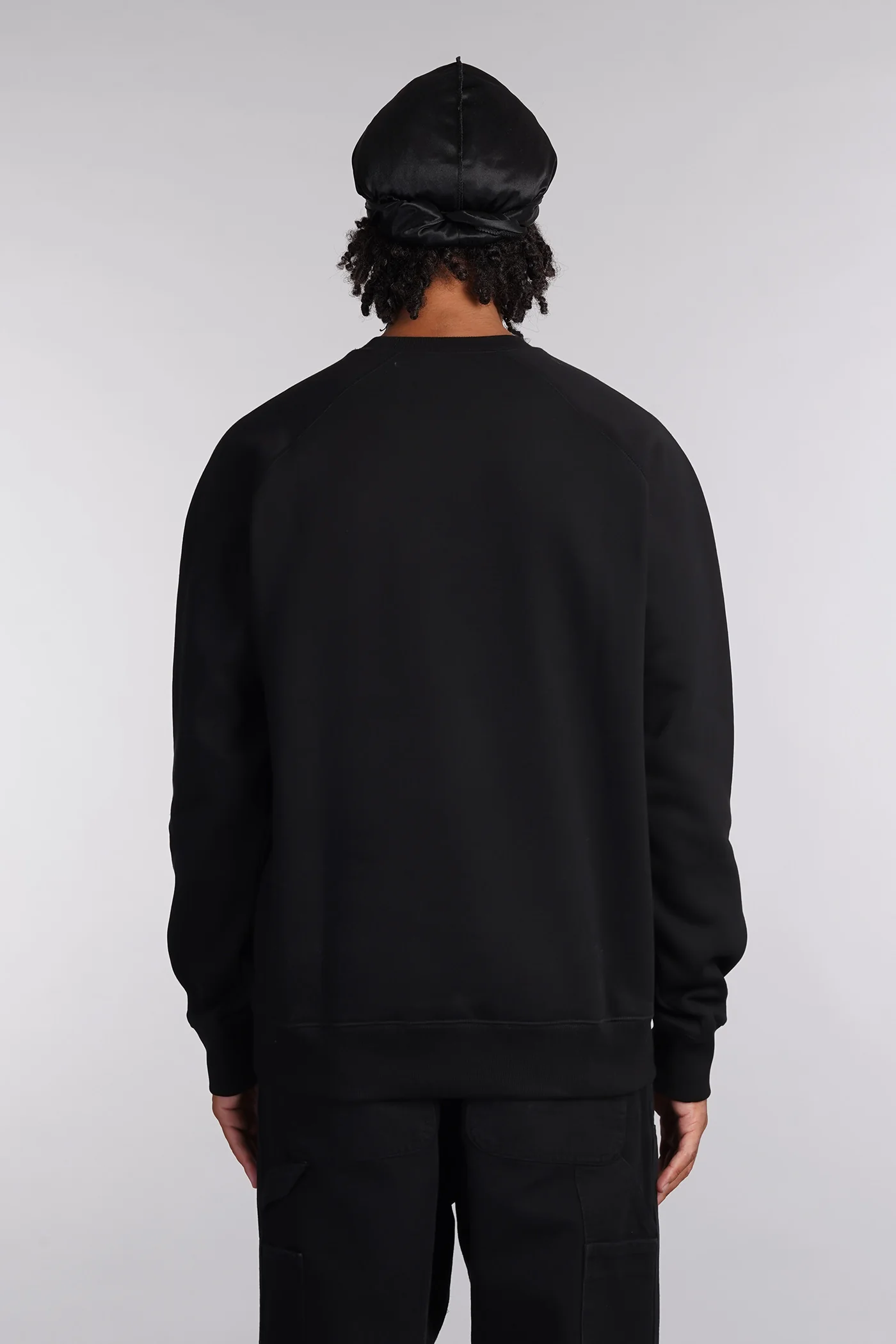 Sweatshirt in black cotton - Image 18