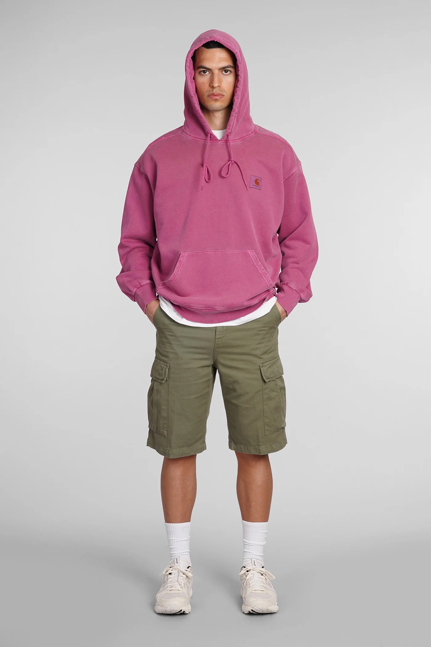 Sweatshirt in bordeaux cotton - Image 2