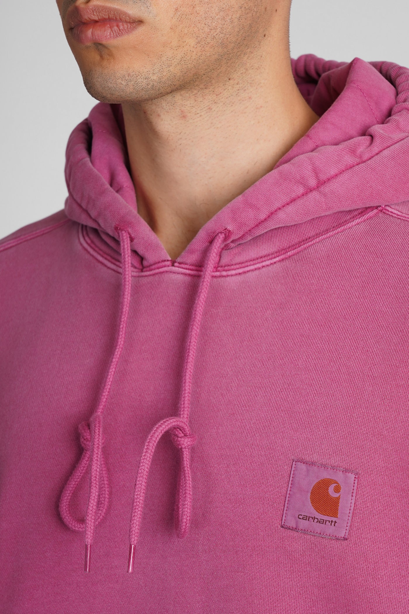 Sweatshirt in bordeaux cotton - Image 5