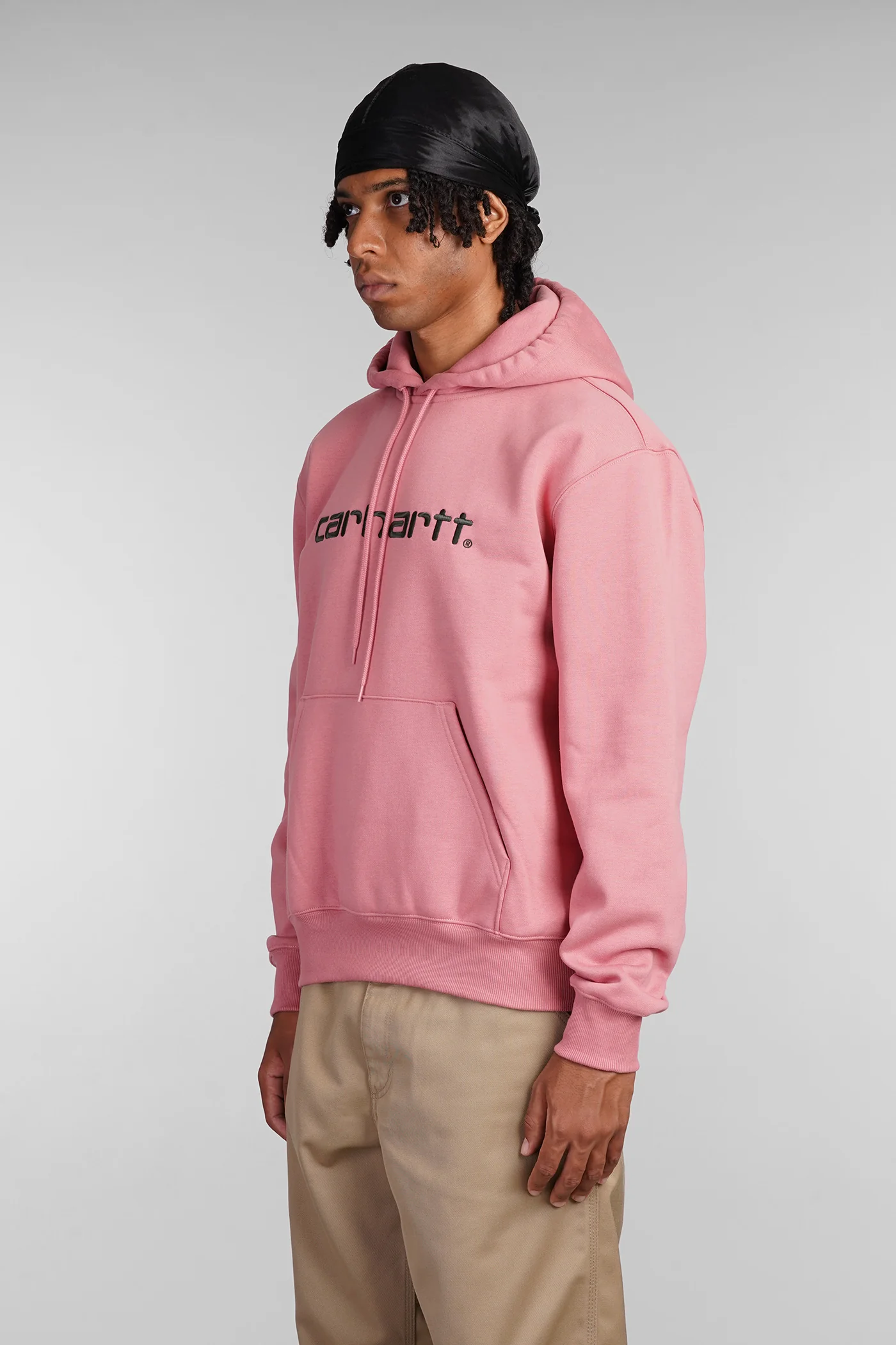Sweatshirt in rose-pink cotton - Image 4
