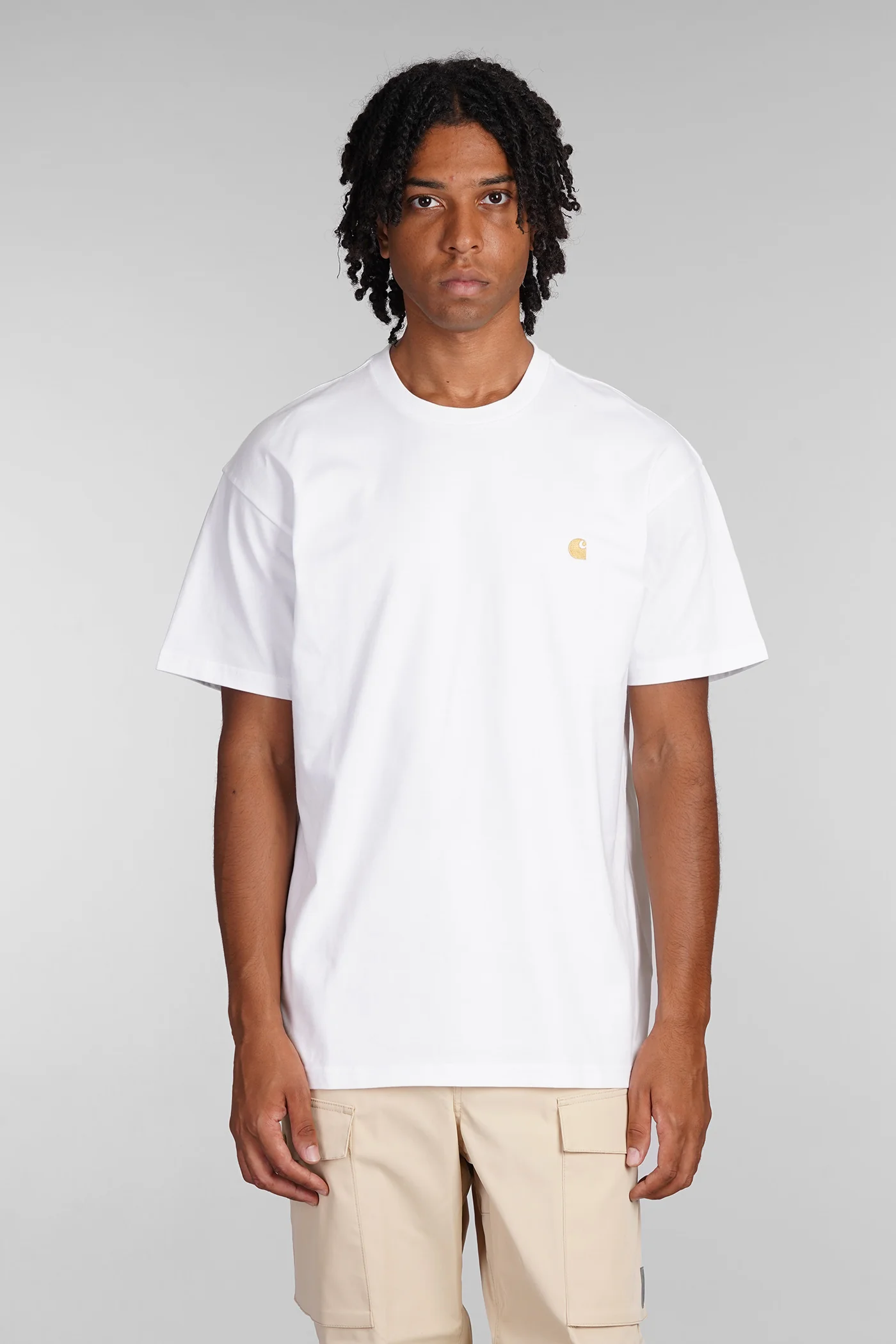 T-Shirt in white cotton