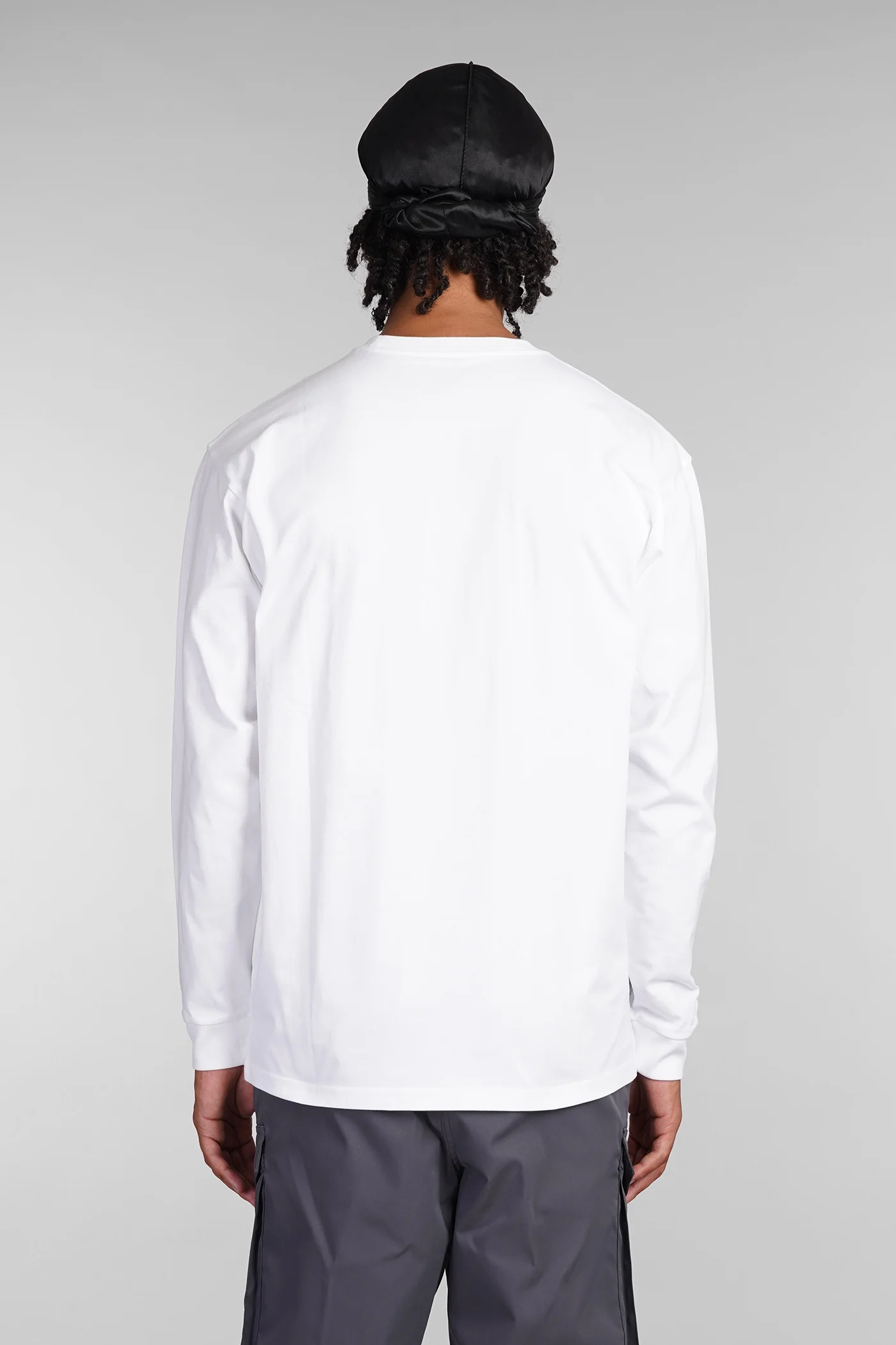 T-Shirt in white cotton - Image 3