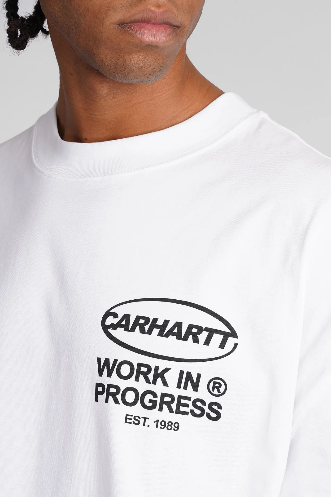 T-Shirt in white cotton - Image 5
