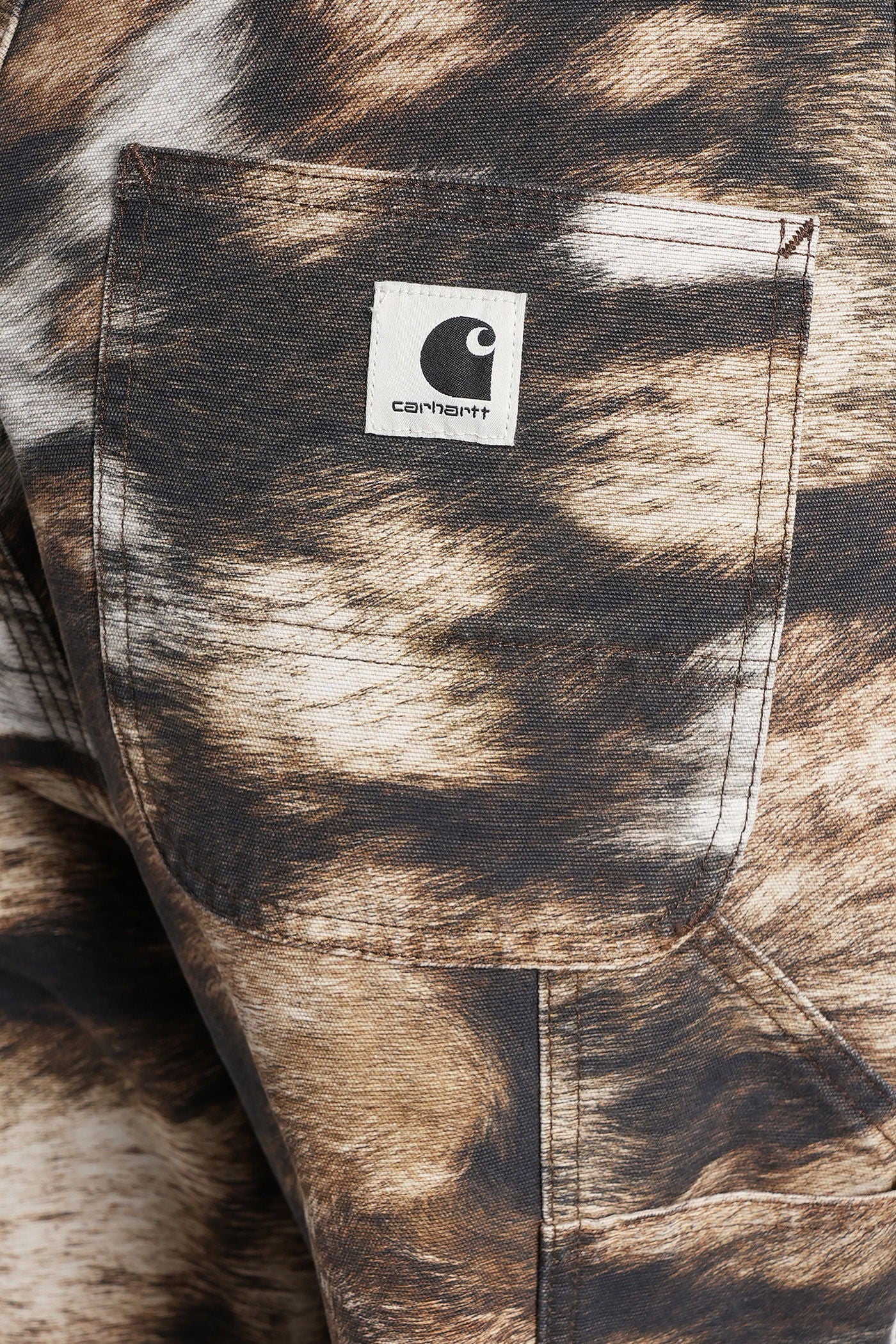 W brandon single kne Pants in Animalier cotton - Image 5