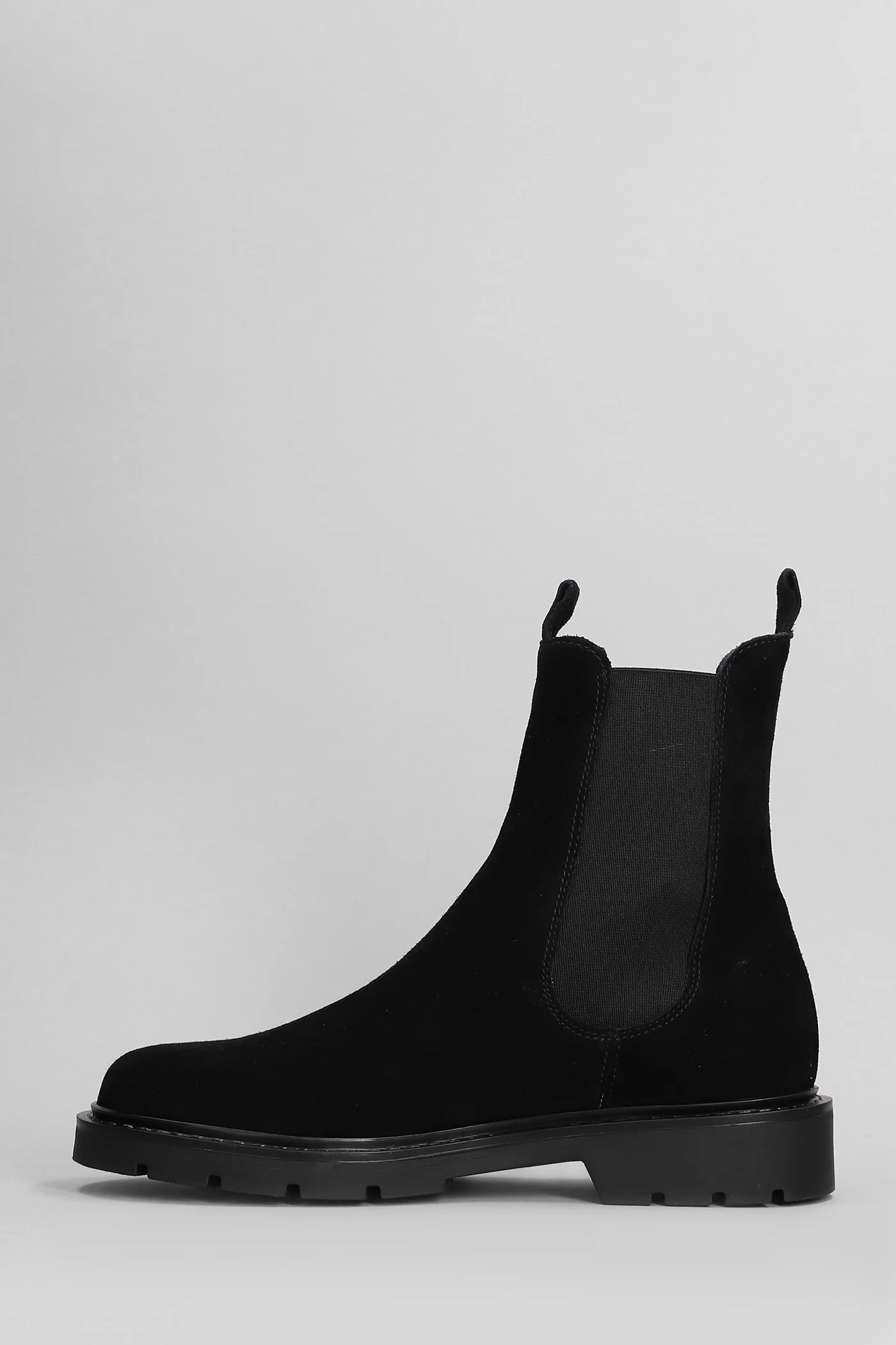 Brit Beat Combat boots in black suede - Image 3