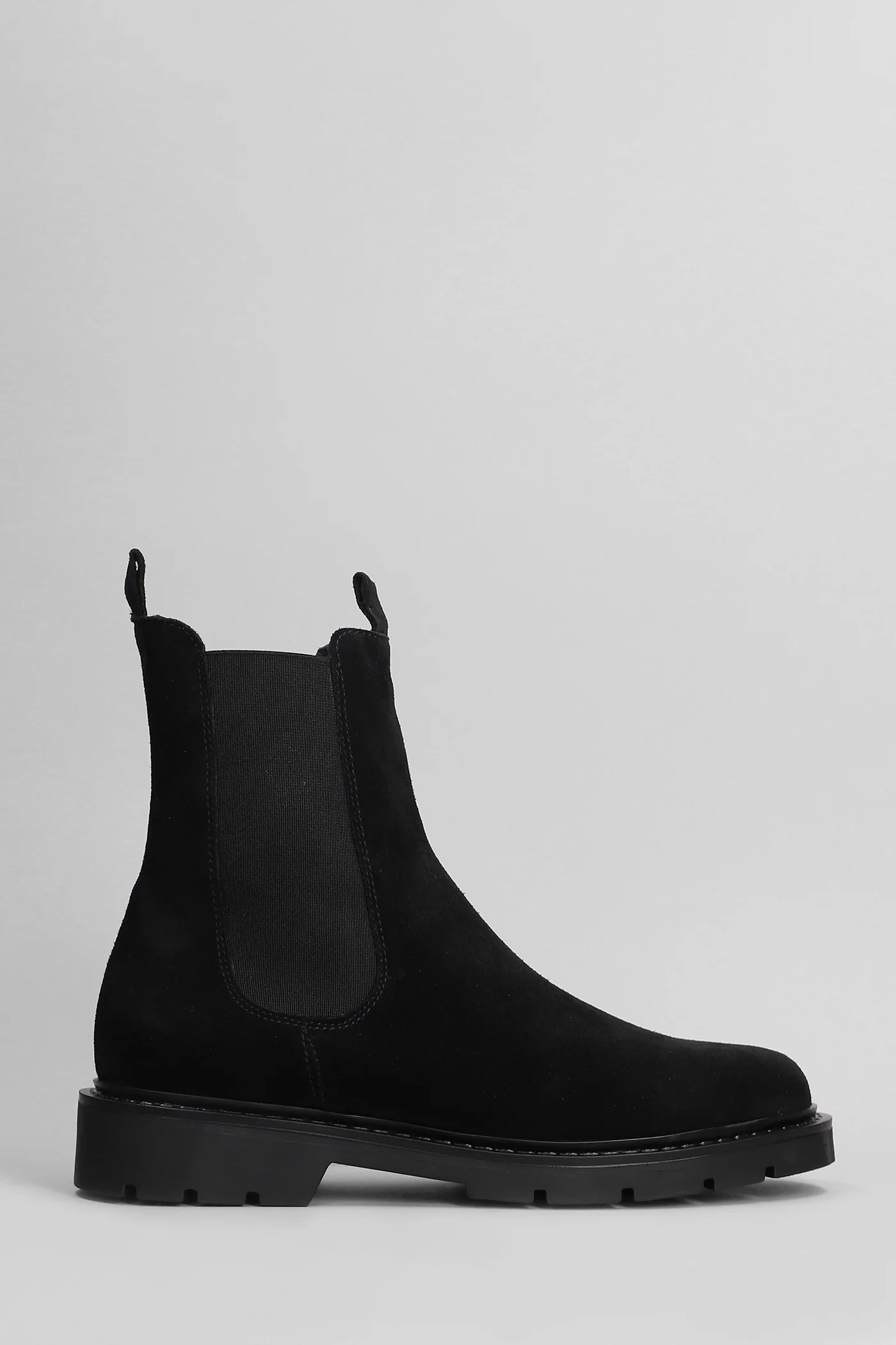 Brit Beat Combat boots in black suede - Image 6