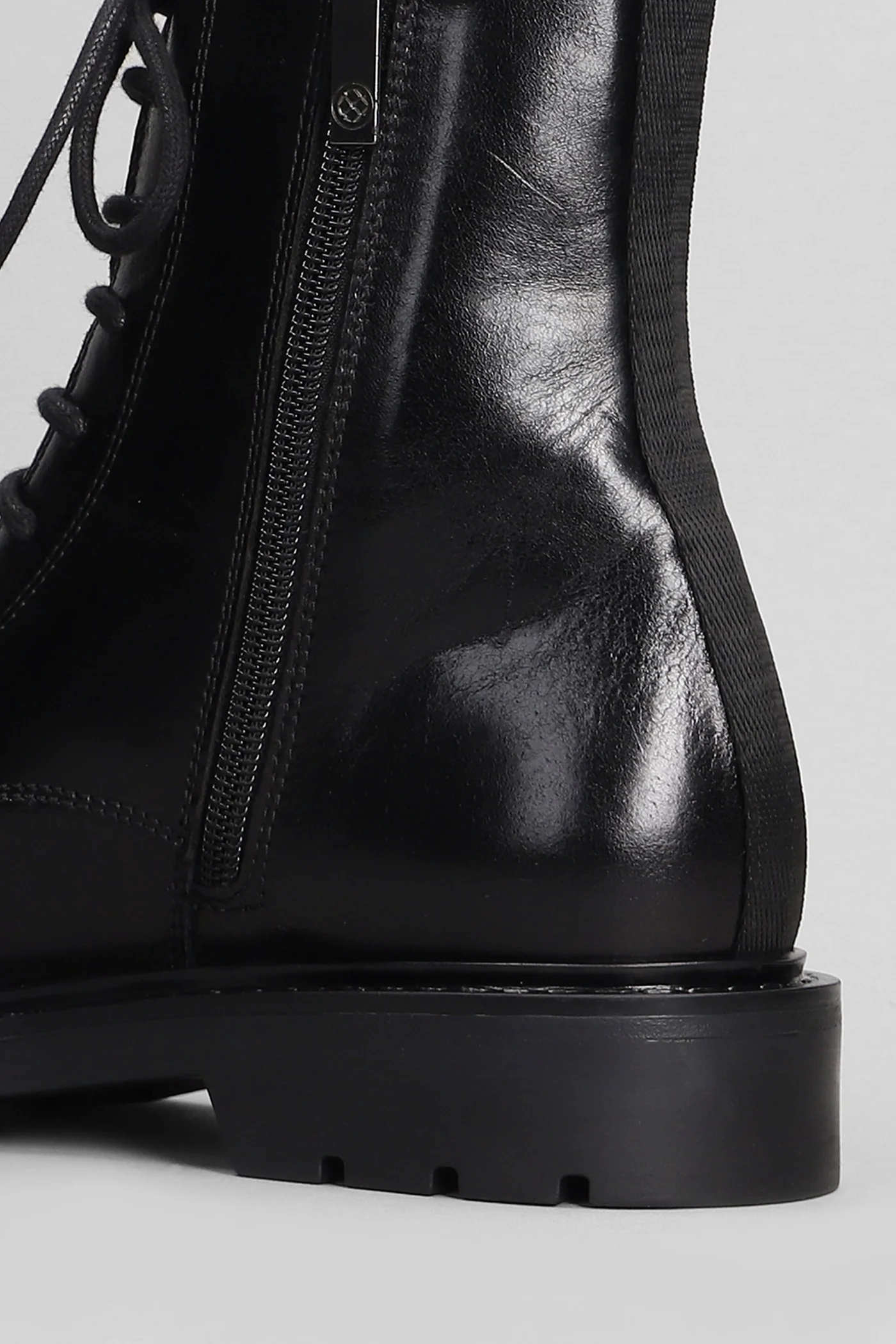 Brit Daily Combat boots in black leather - Image 5