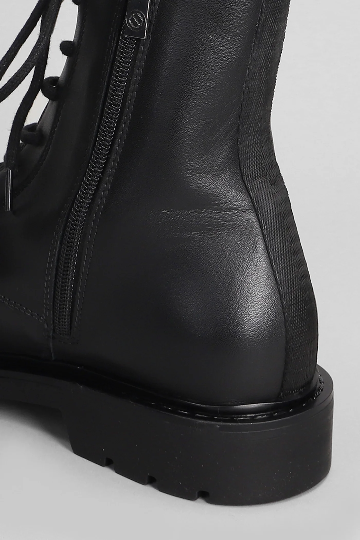 Brit Daily Combat boots in black leather - Image 5