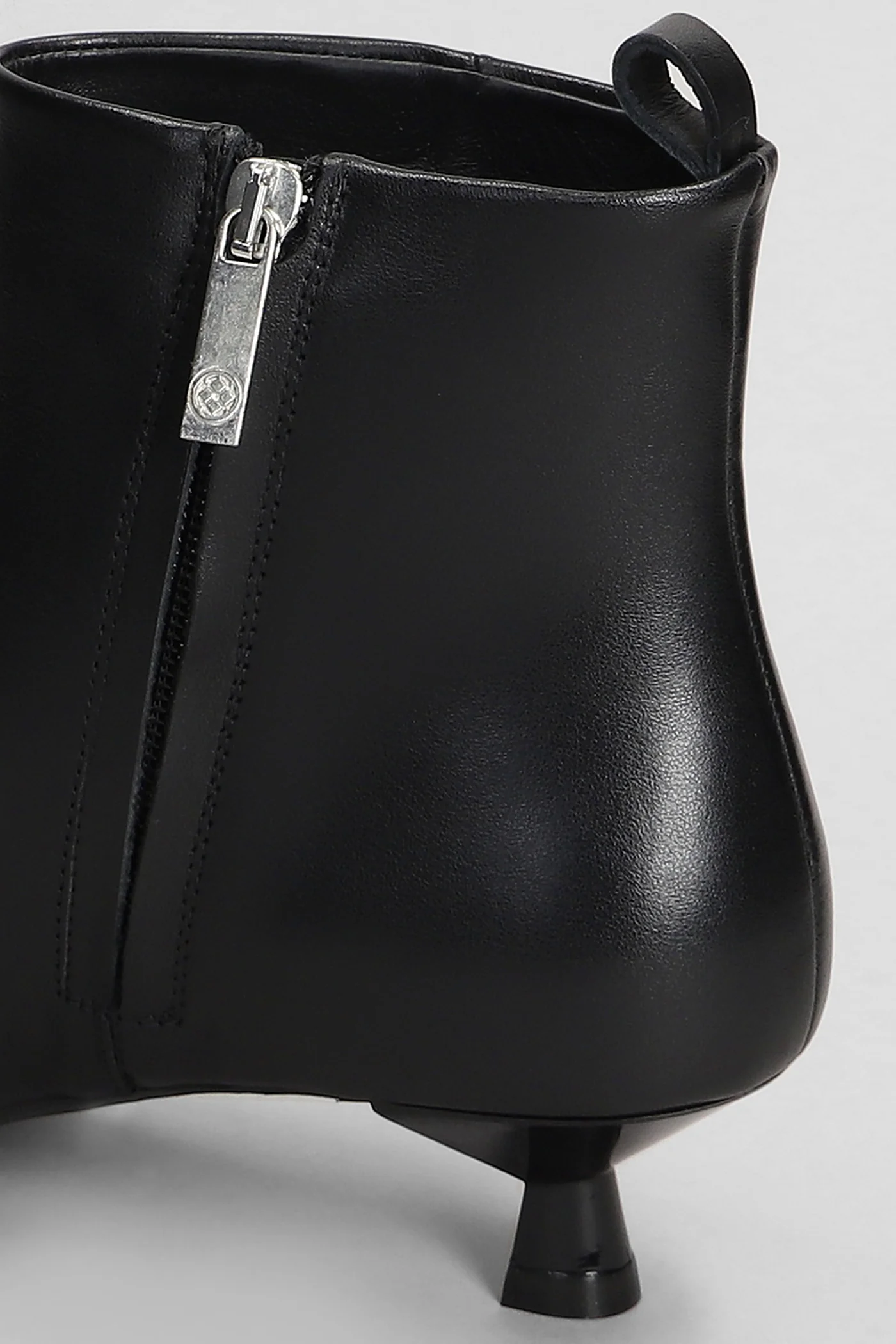 Demi Low High heels Ankle boots in black leather - Image 5