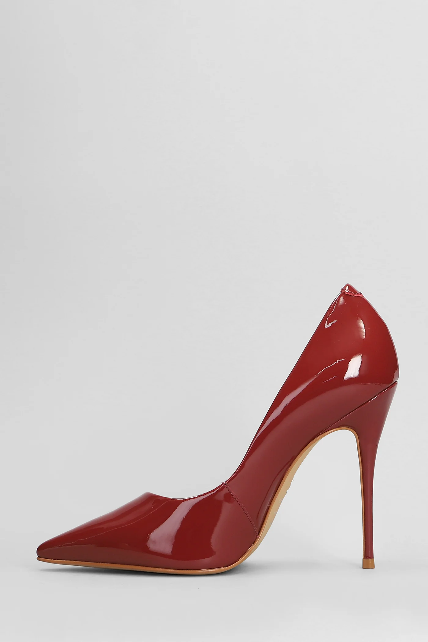 Pumps in bordeaux patent leather - Image 3