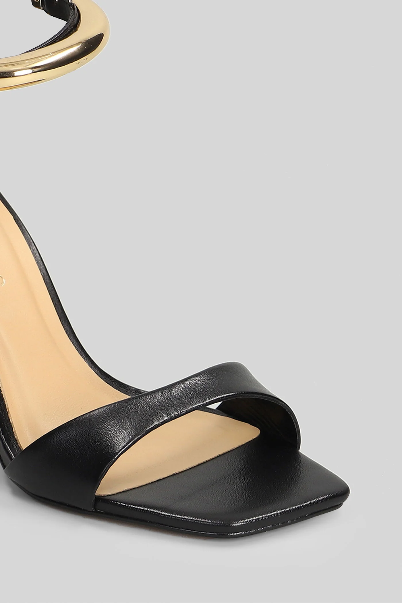 Sandals in black leather - Image 45