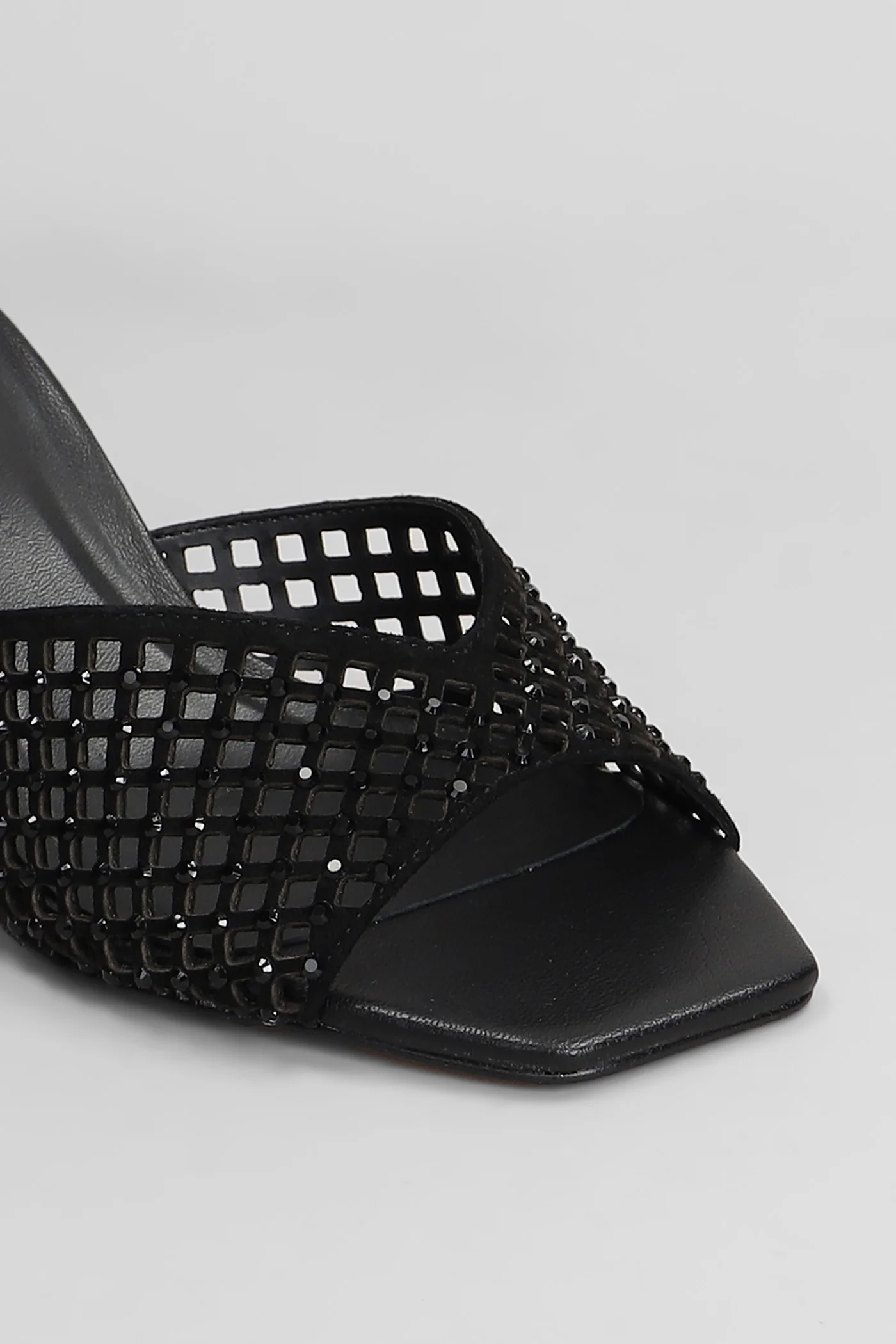 Slipper-Mule in black leather - Image 5