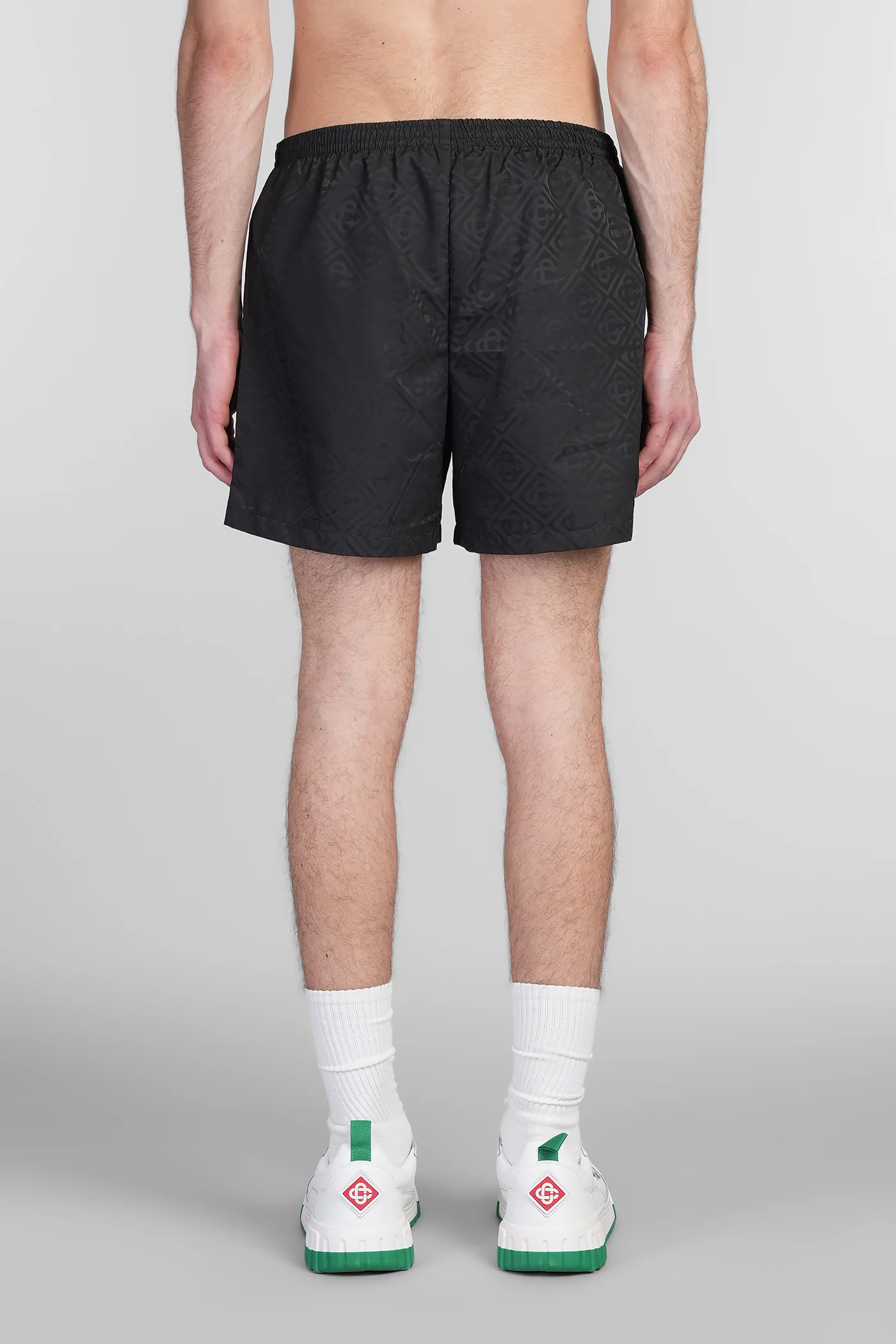 Beachwear in black polyester - Image 3