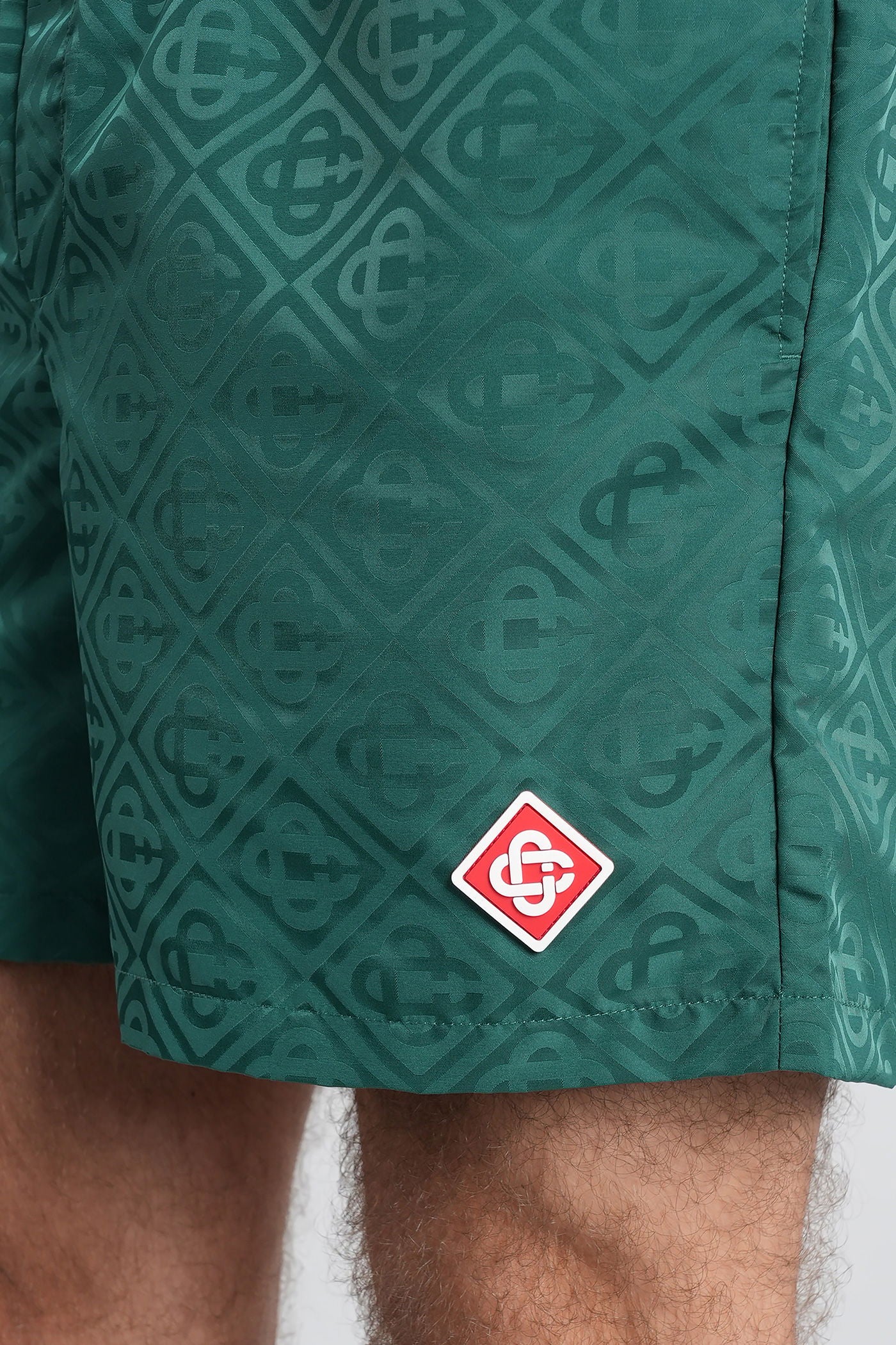 Beachwear in green polyamide - Image 5