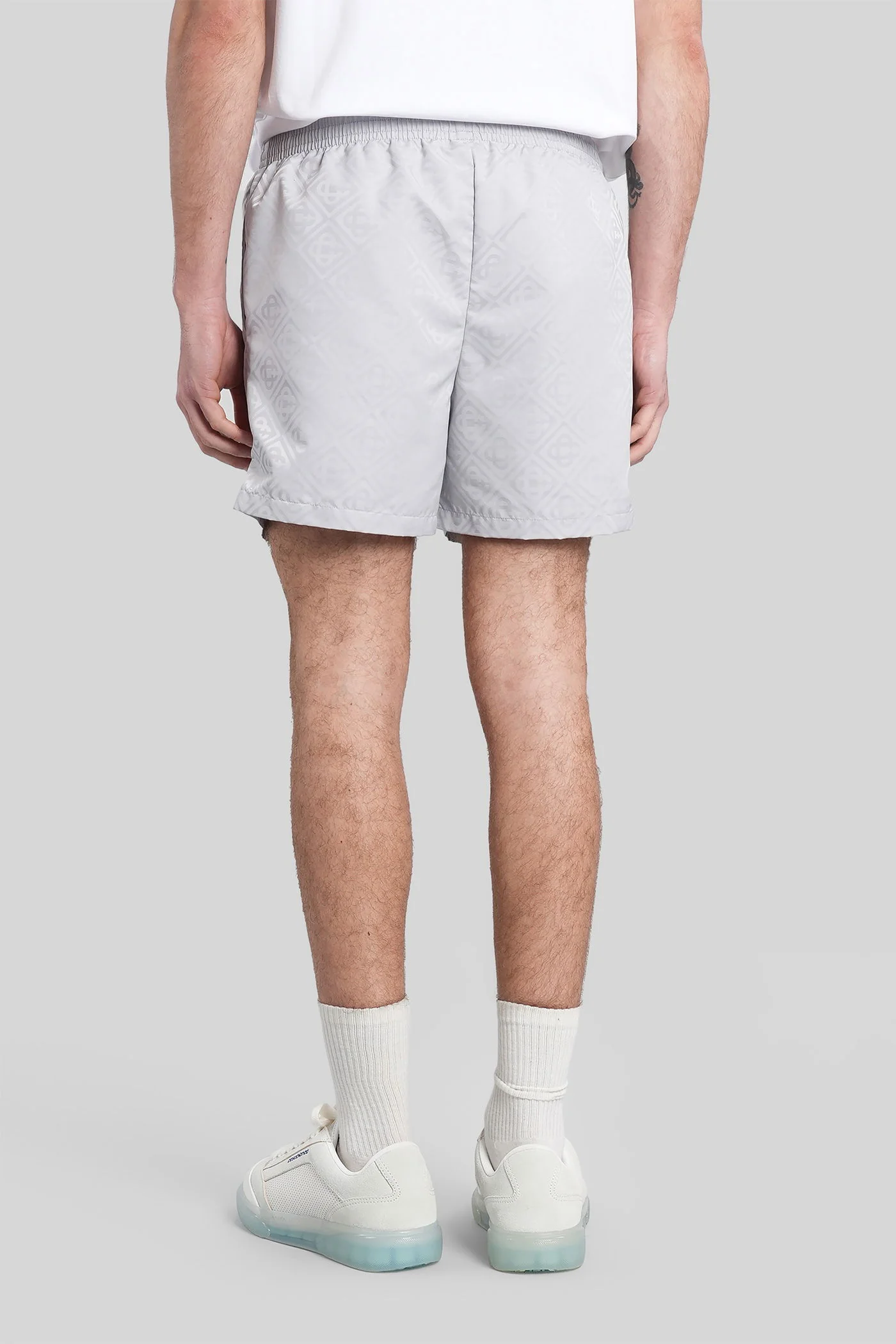 Beachwear in grey polyamide - Image 3