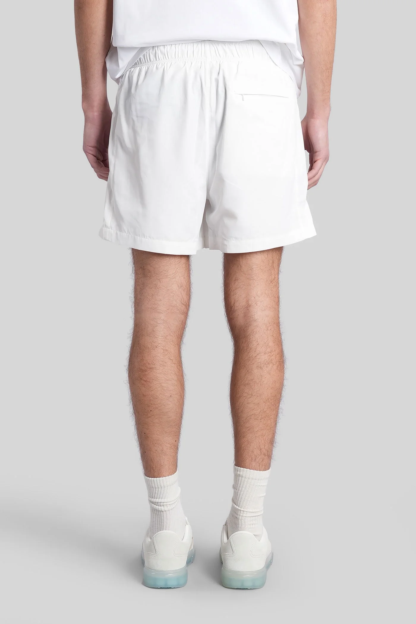 Beachwear in white polyester - Image 3