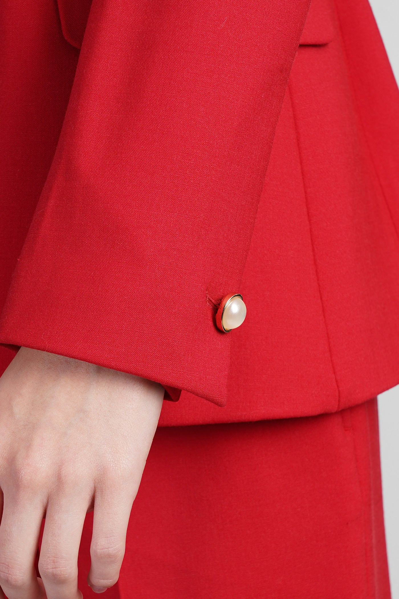 Blazer in red wool - Image 5