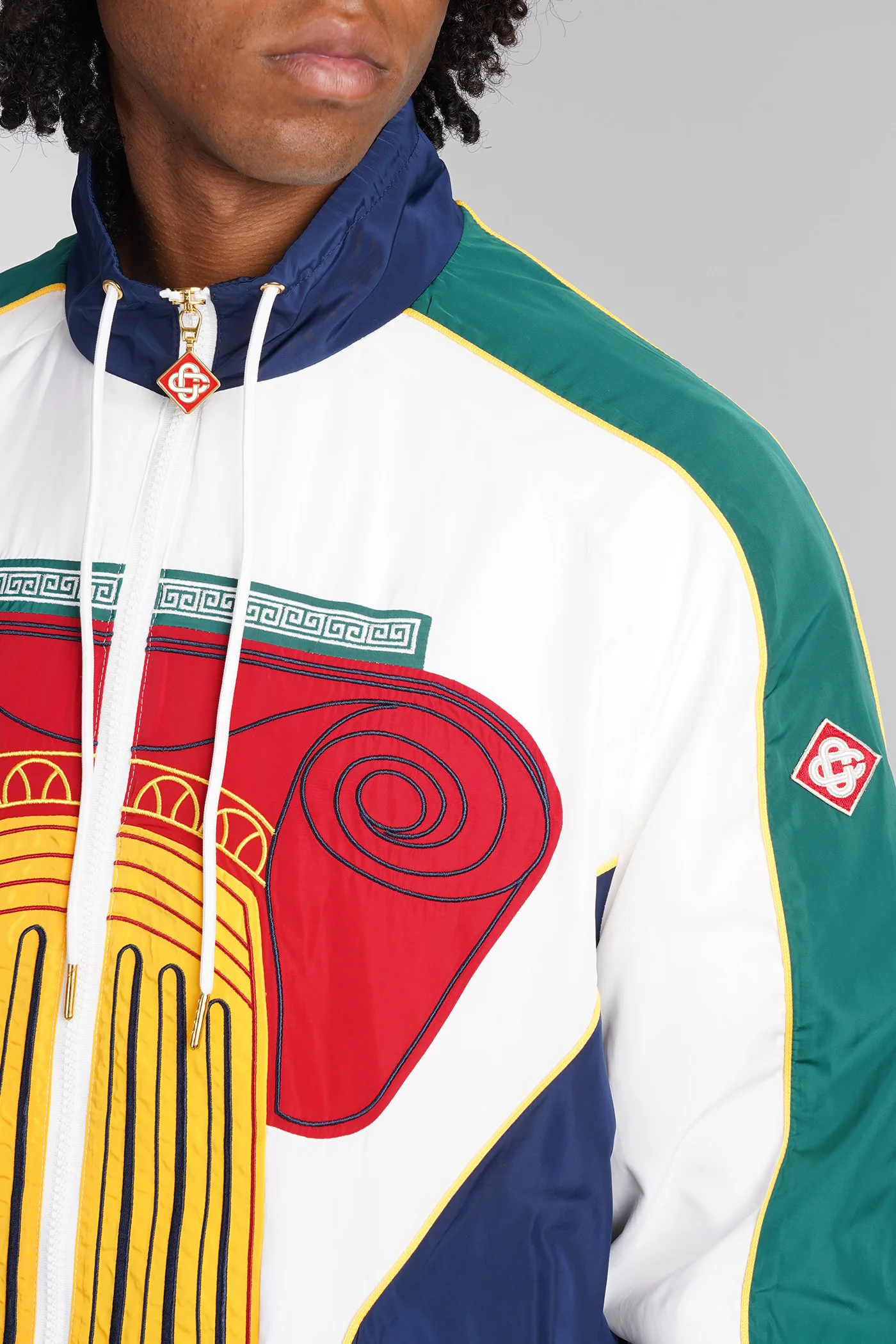 Casual jacket in multicolor polyester - Image 5