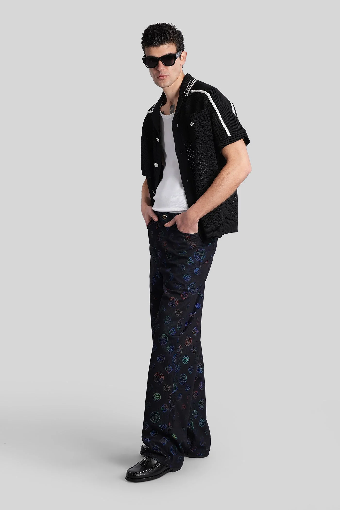 Jeans in black denim - Image 2