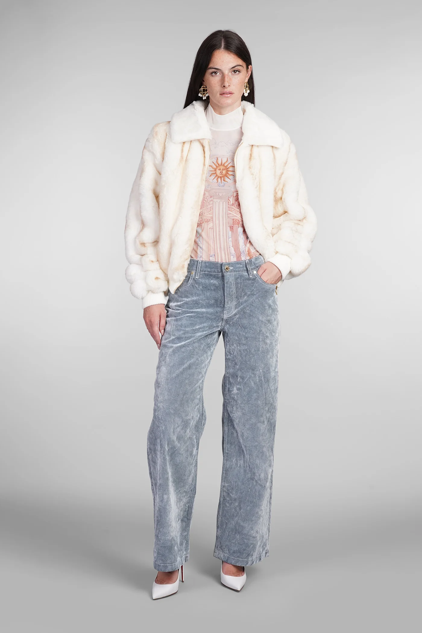 Jeans in blue denim - Image 2