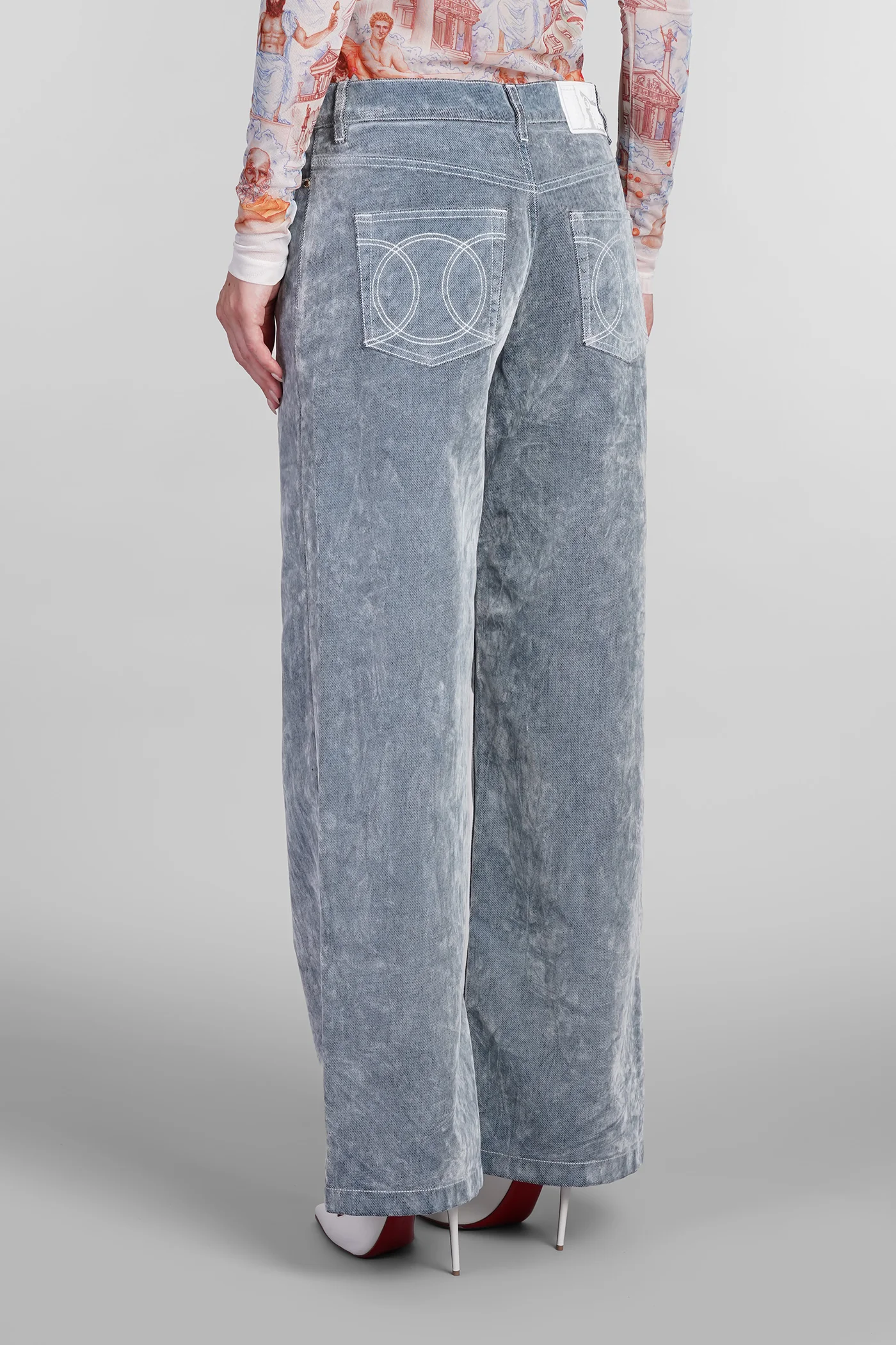 Jeans in blue denim - Image 3