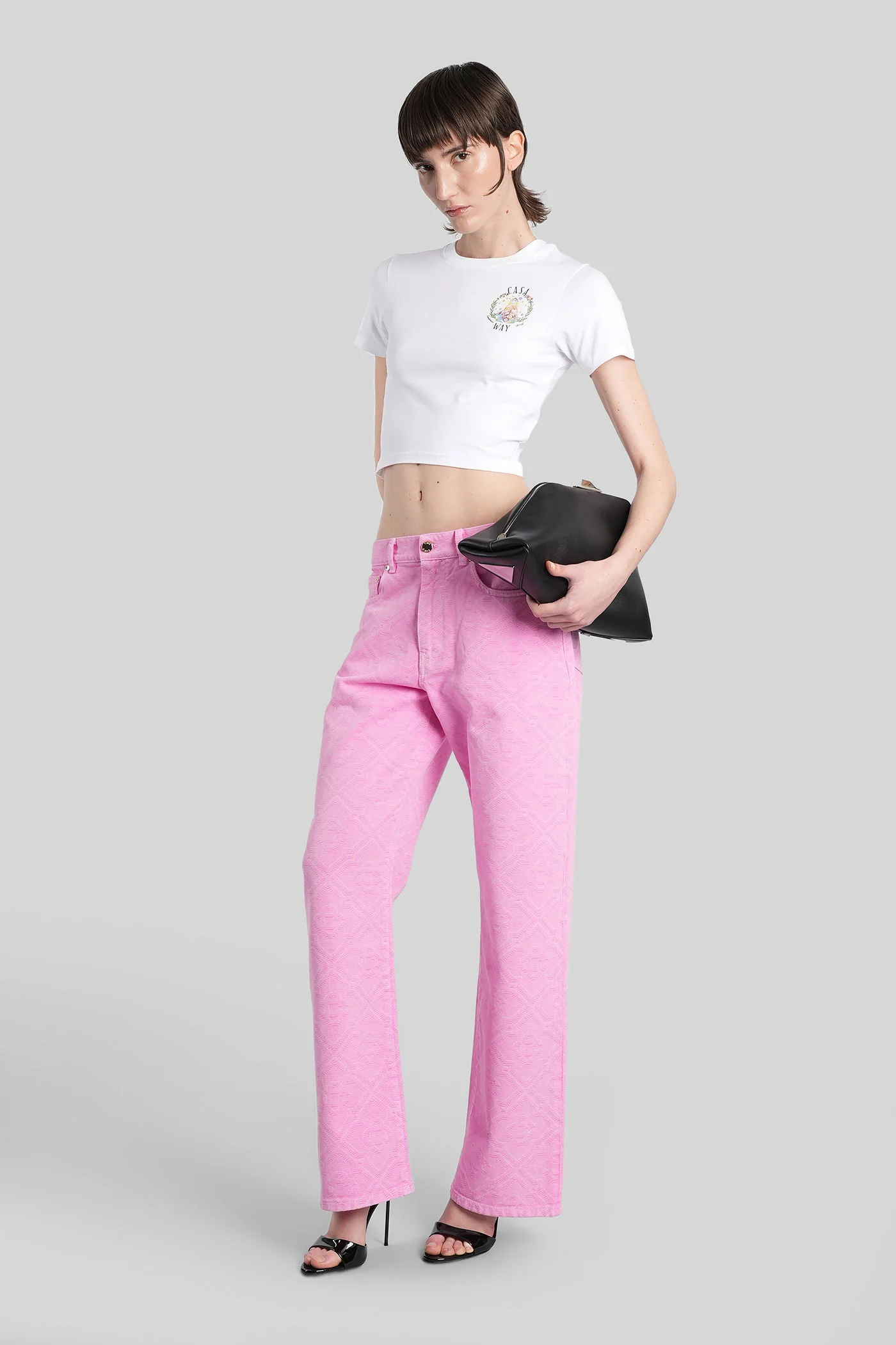 Jeans in rose-pink denim - Image 2